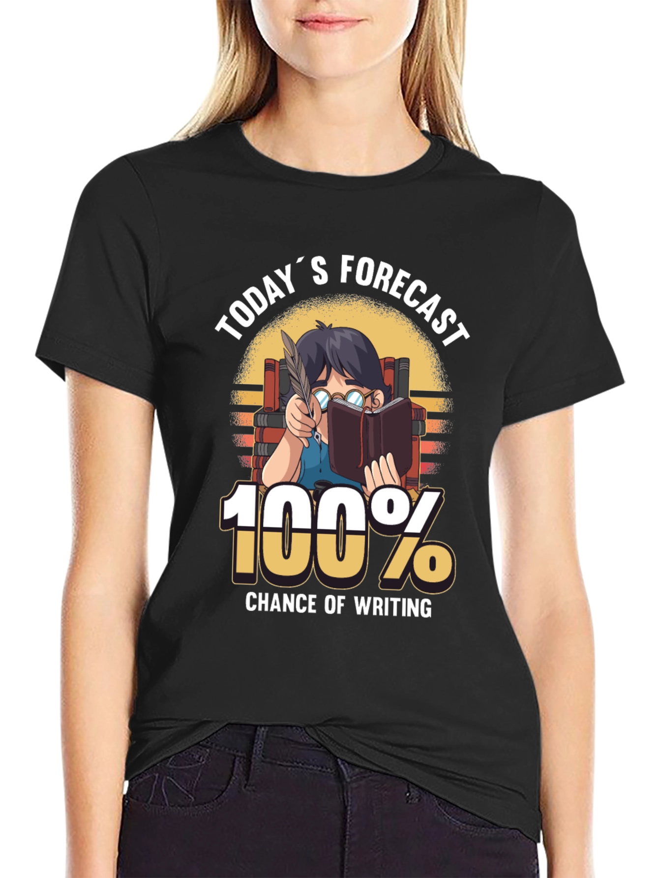 Writers Forecast Tee