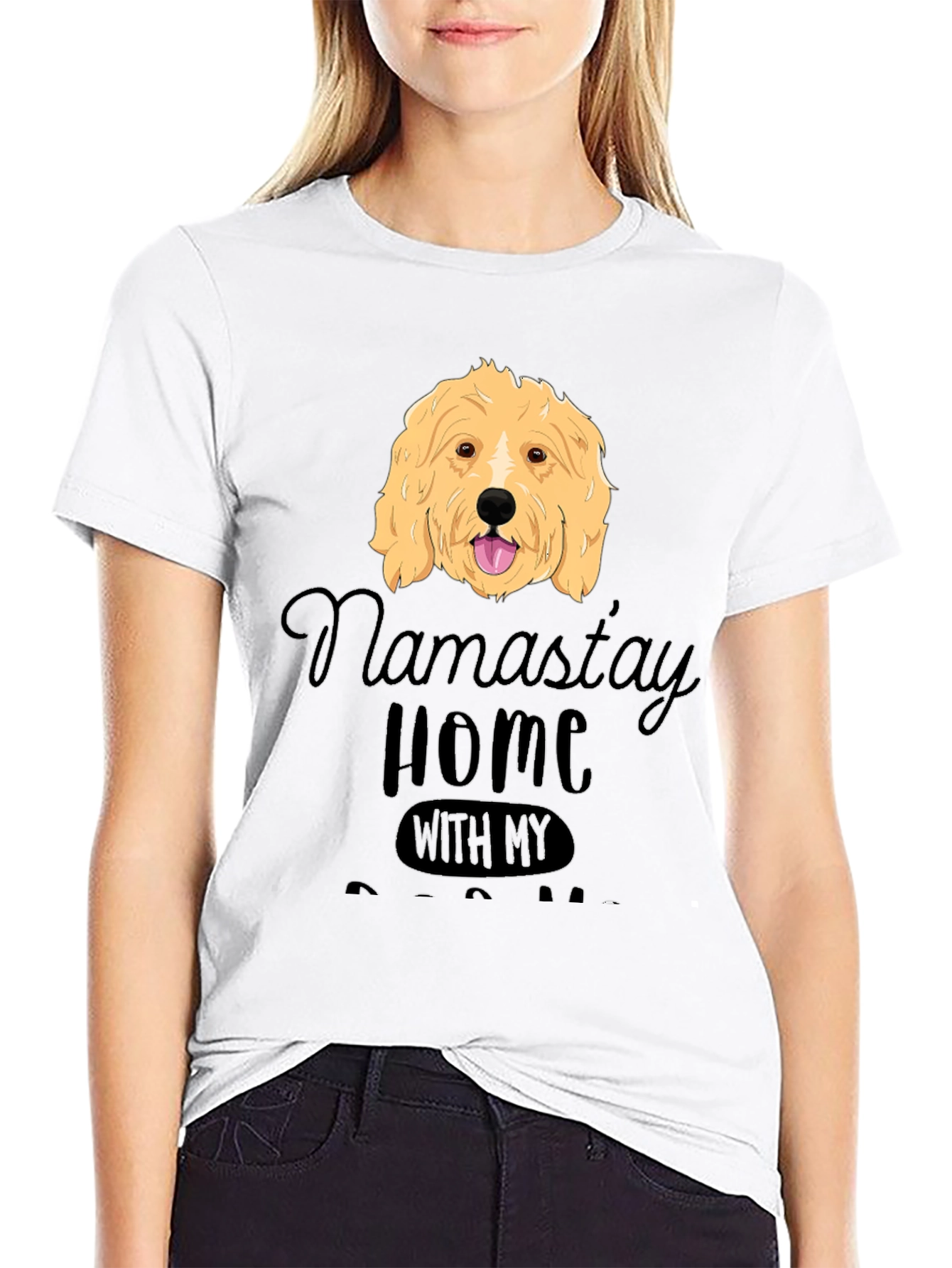 Namastay Home Dog T-Shirt