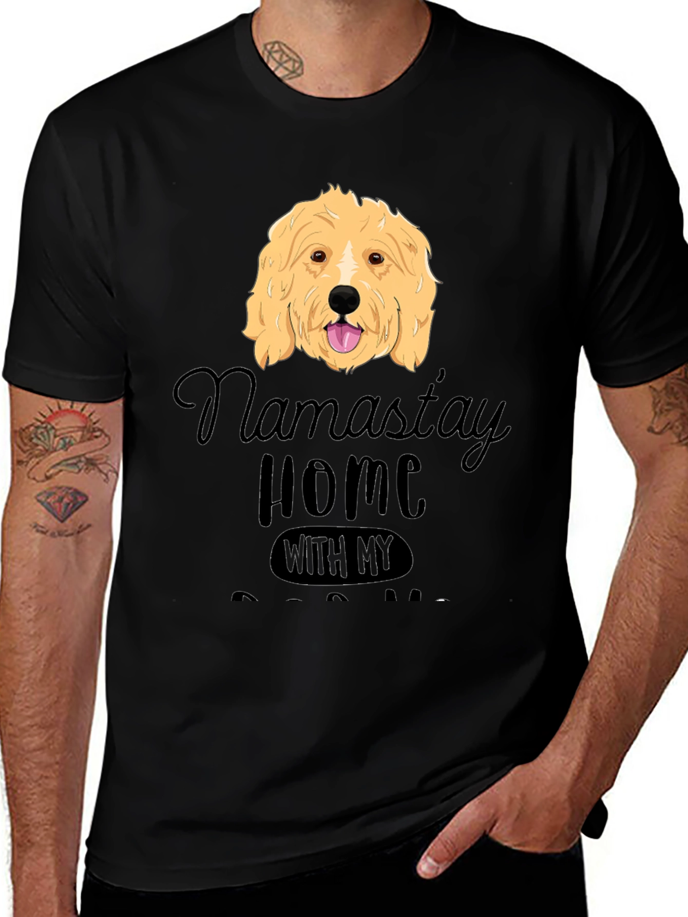 Namastay Home Dog T-Shirt