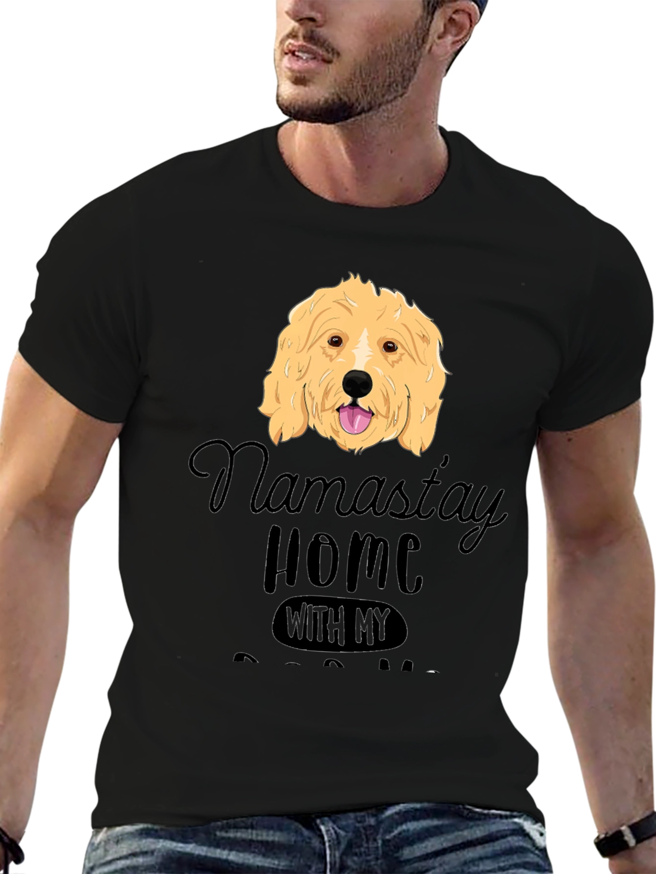 Namastay Home Dog T-Shirt
