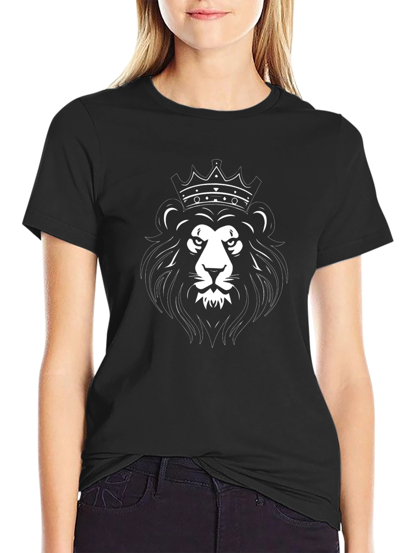 Lion King Graphic Tee - Mens Black T-Shirt