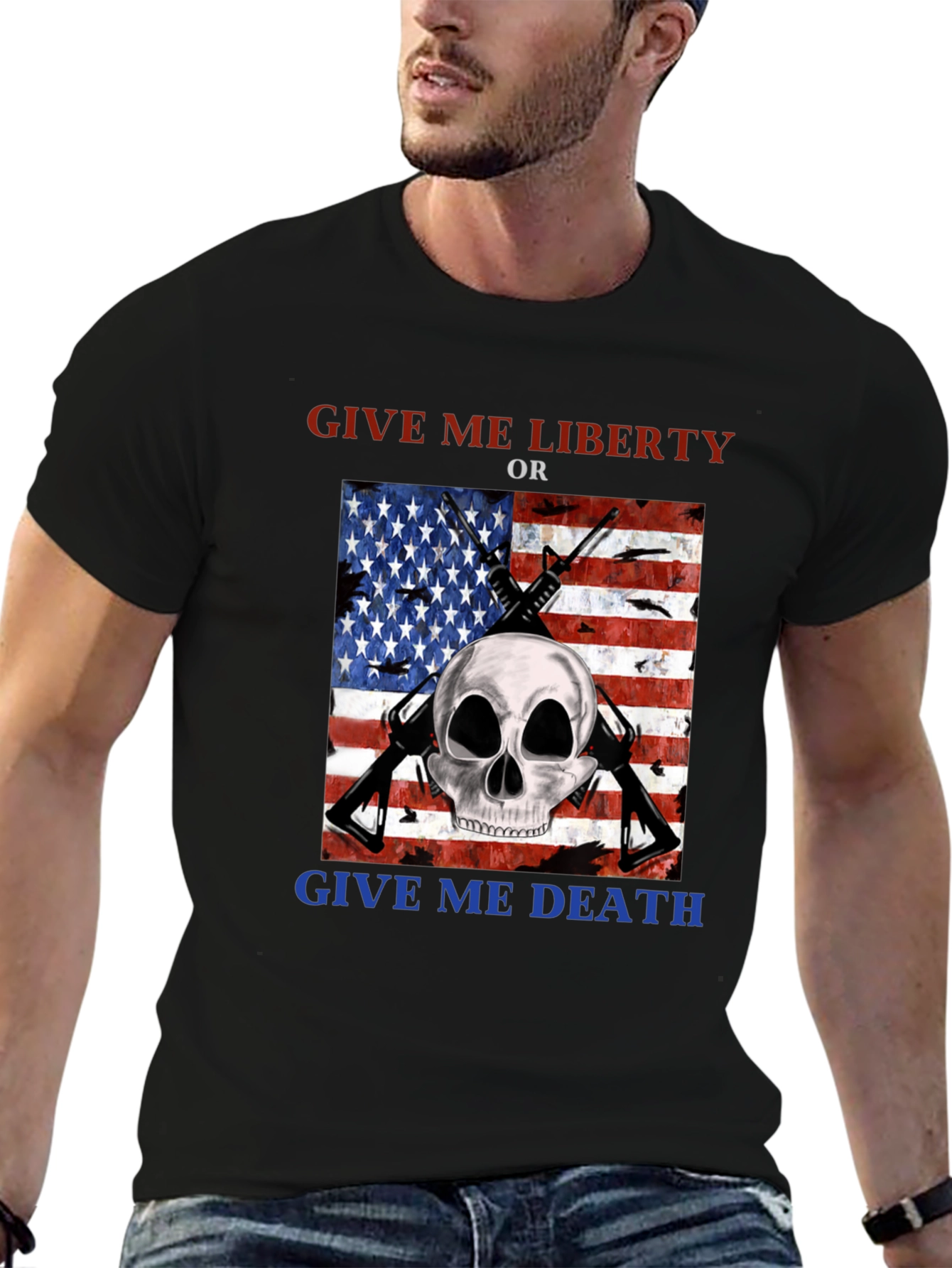 Liberty or Death Graphic T-Shirt