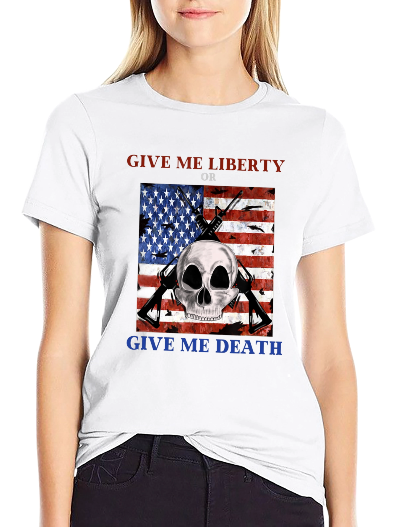 Liberty or Death Graphic T-Shirt