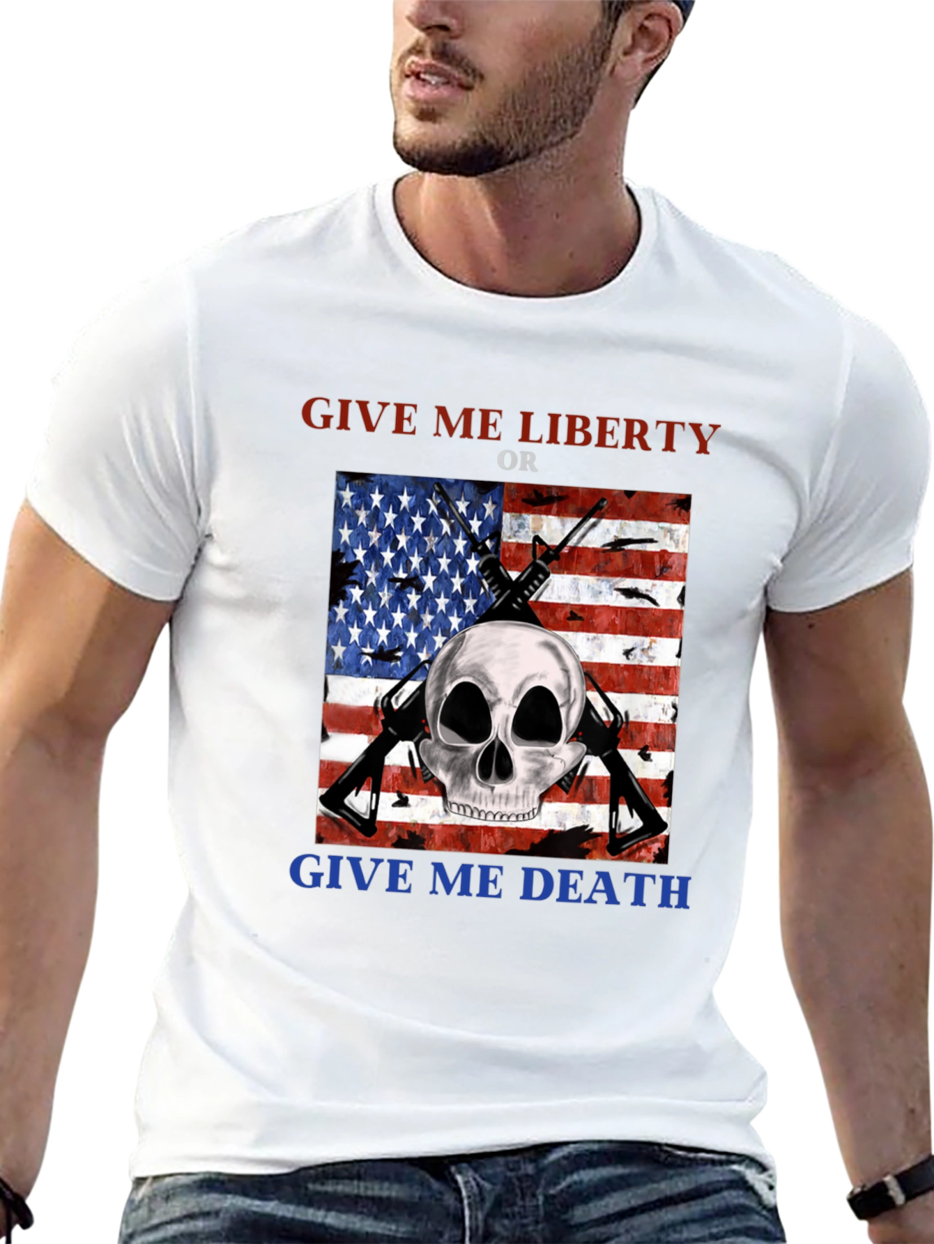Liberty or Death Graphic T-Shirt