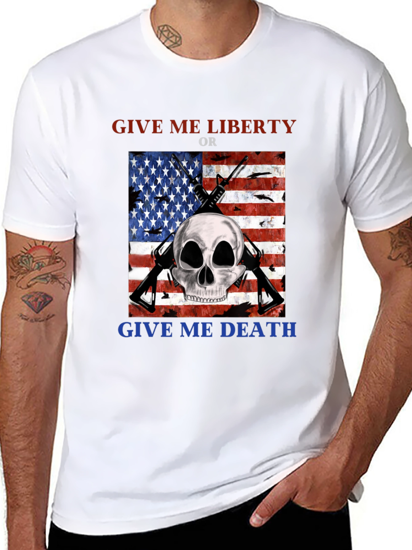 Liberty or Death Graphic T-Shirt