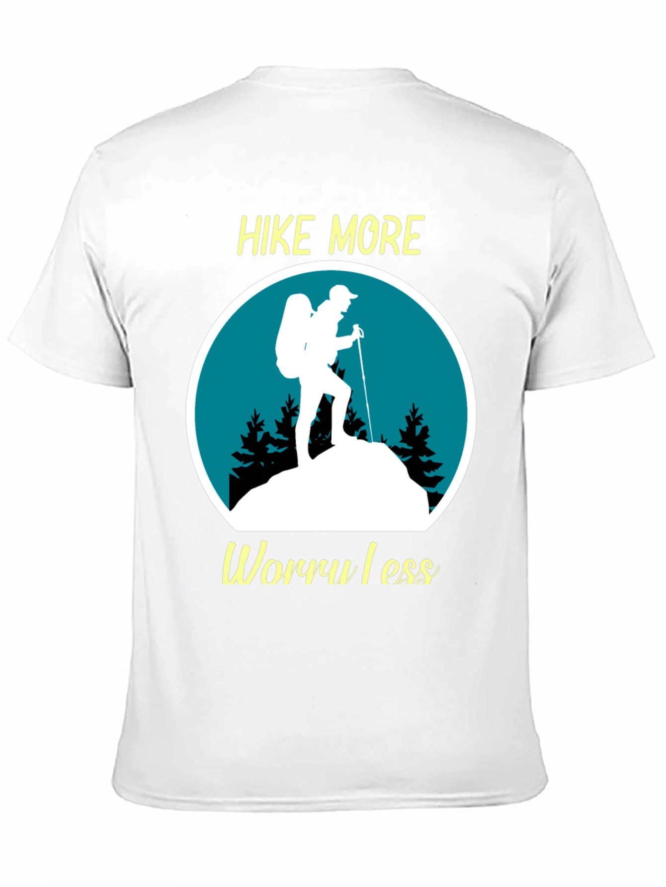 Hike More Worry Less Graphic T-Shirt