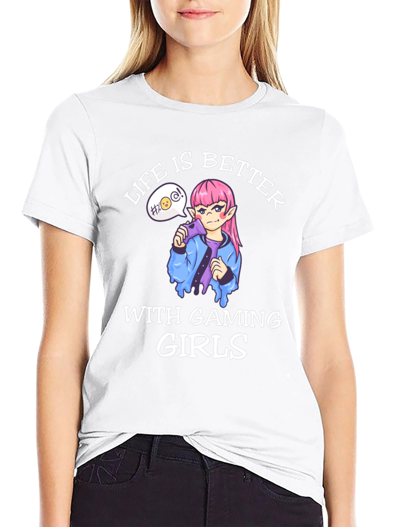 Life is Better with Gaming Girls T-Shirt