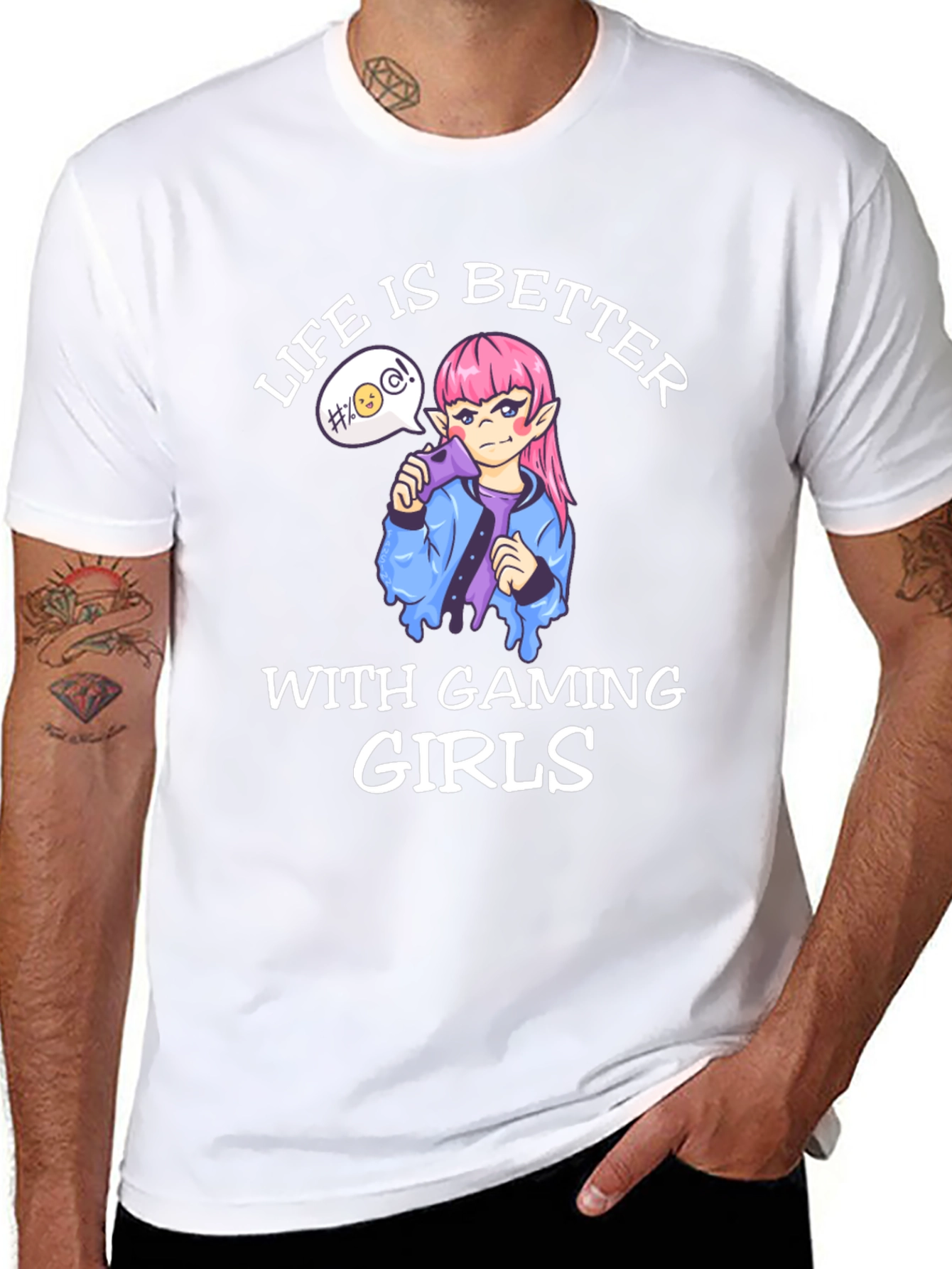 Life is Better with Gaming Girls T-Shirt