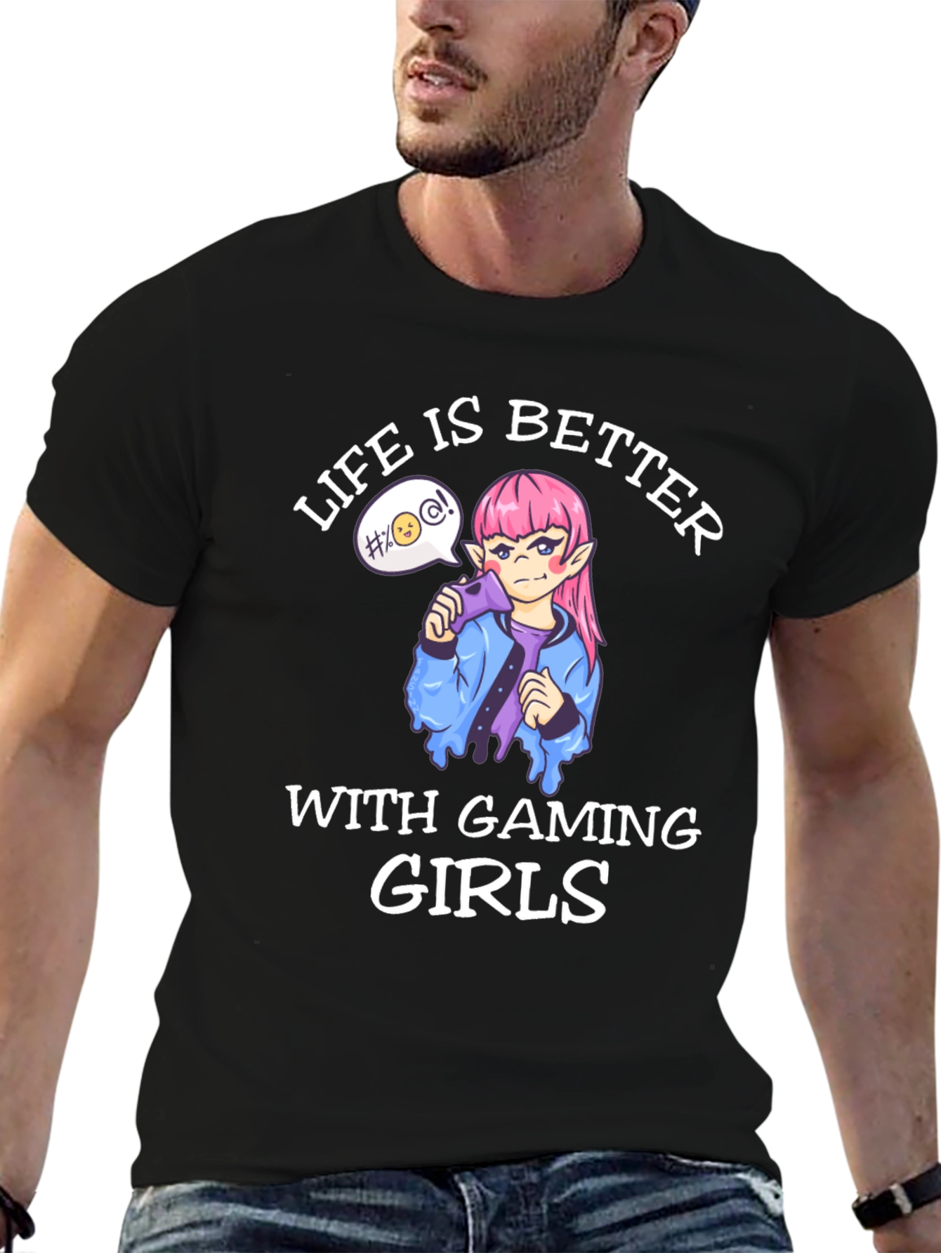 Life is Better with Gaming Girls T-Shirt