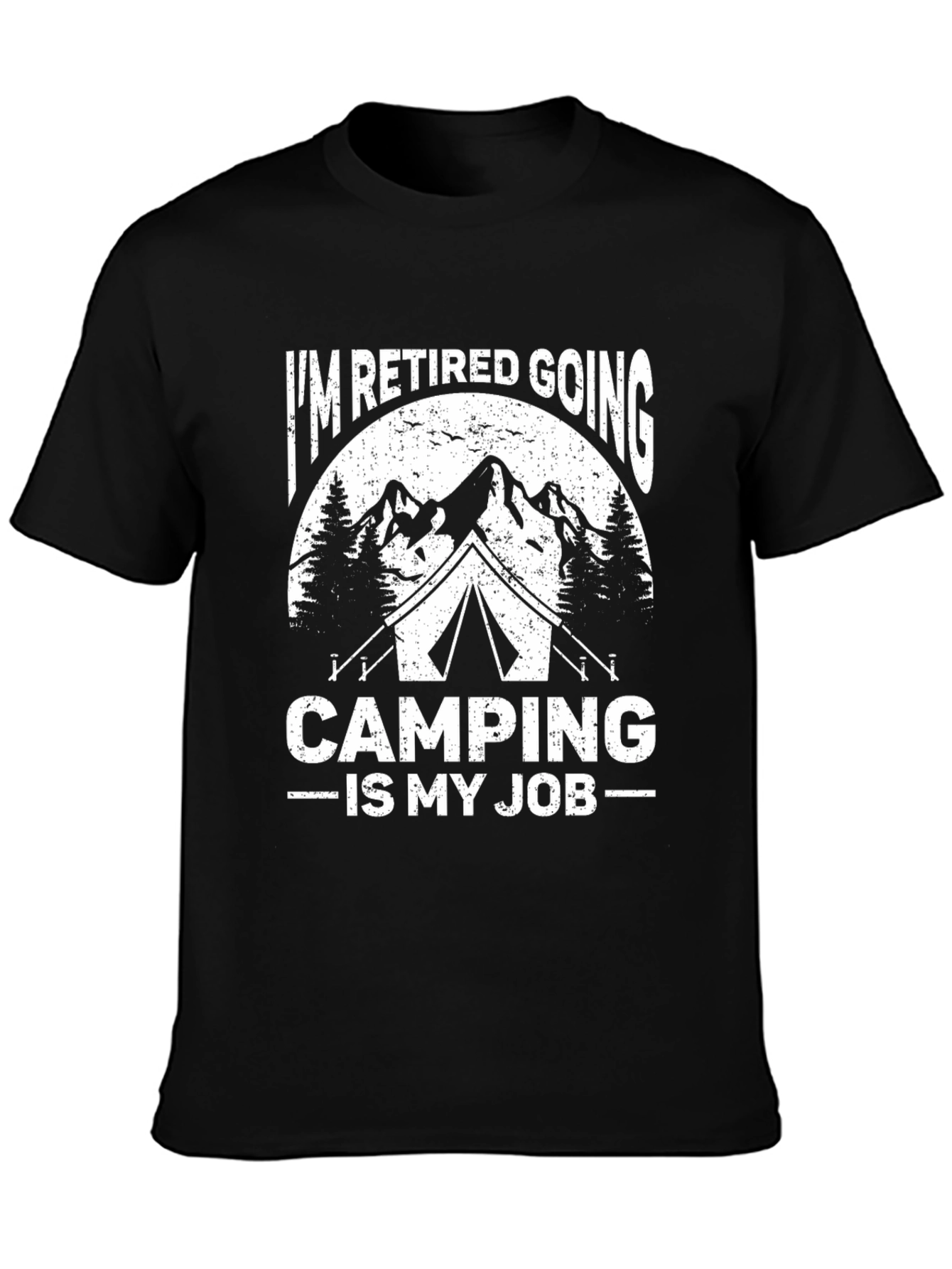 Retired Going Camping T-Shirt