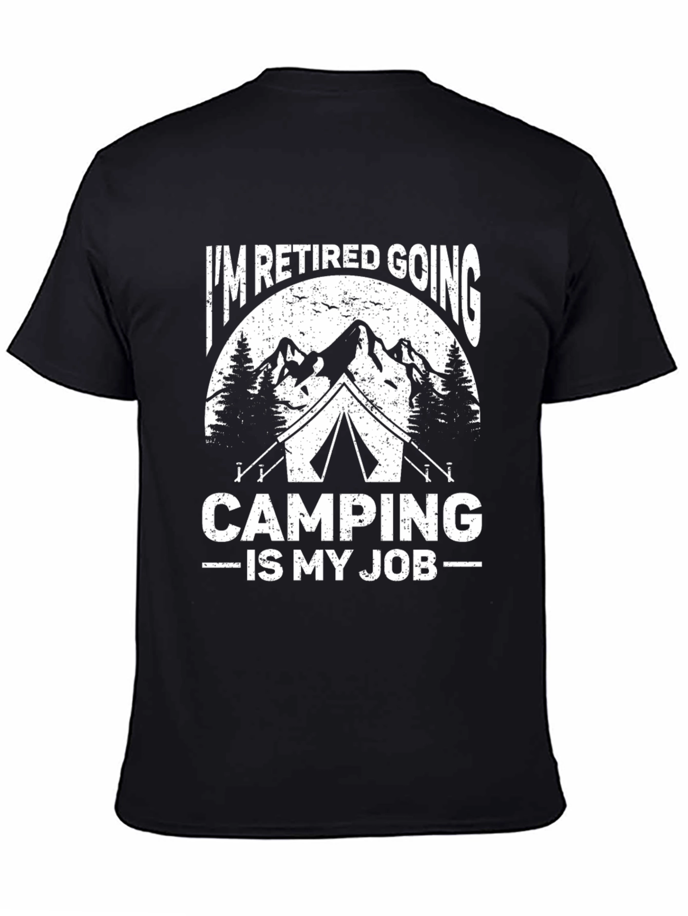 Retired Going Camping T-Shirt