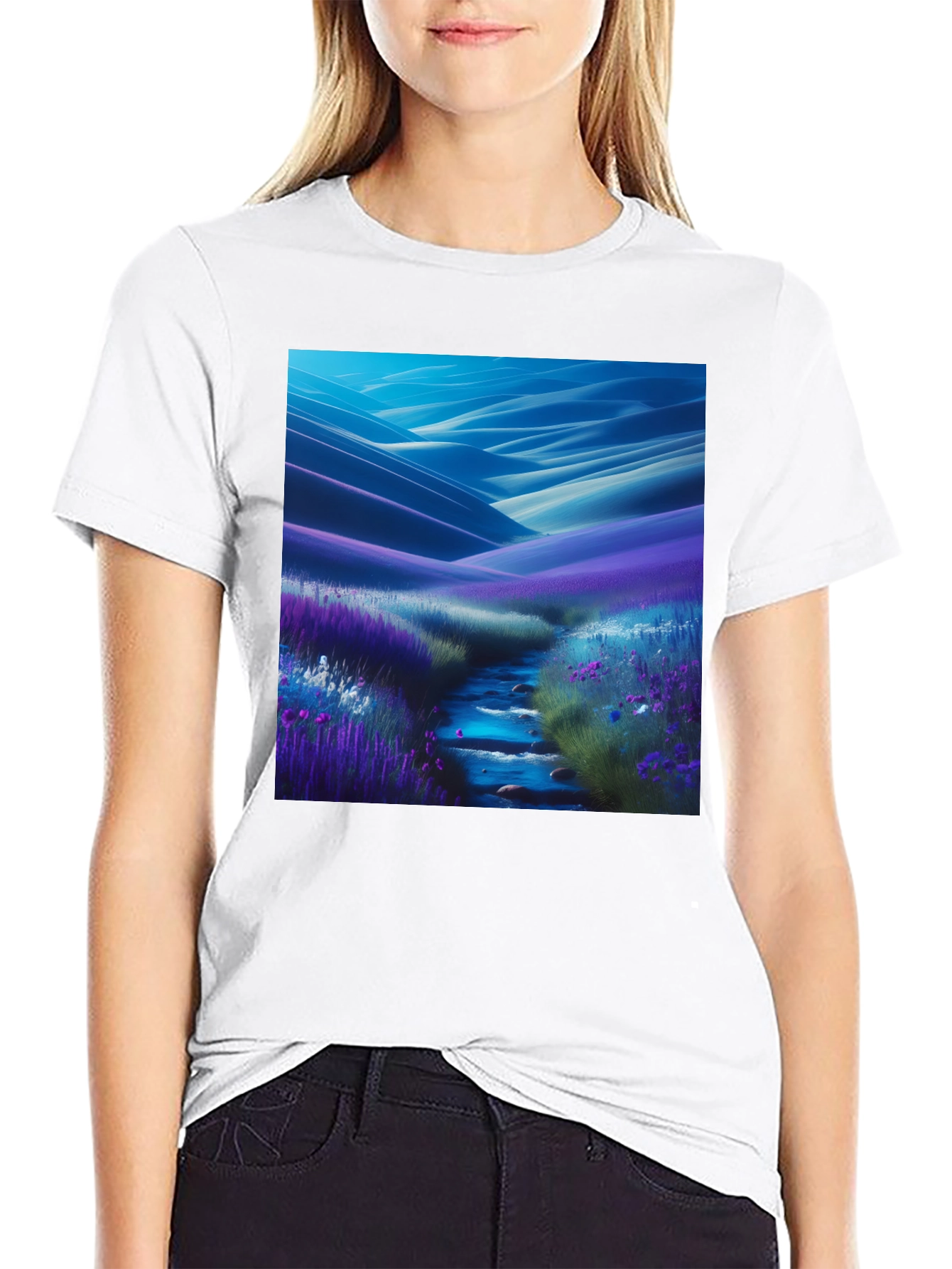 Nature Stream Graphic Tee
