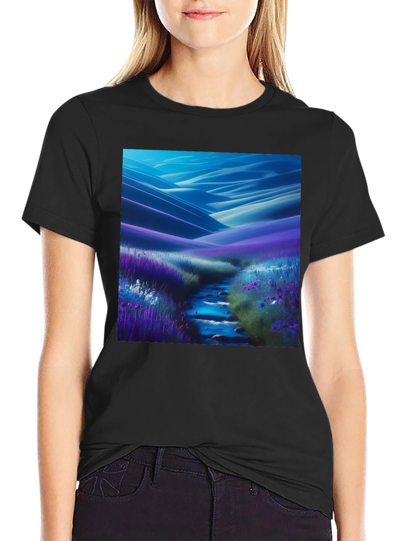 Nature Stream Graphic Tee