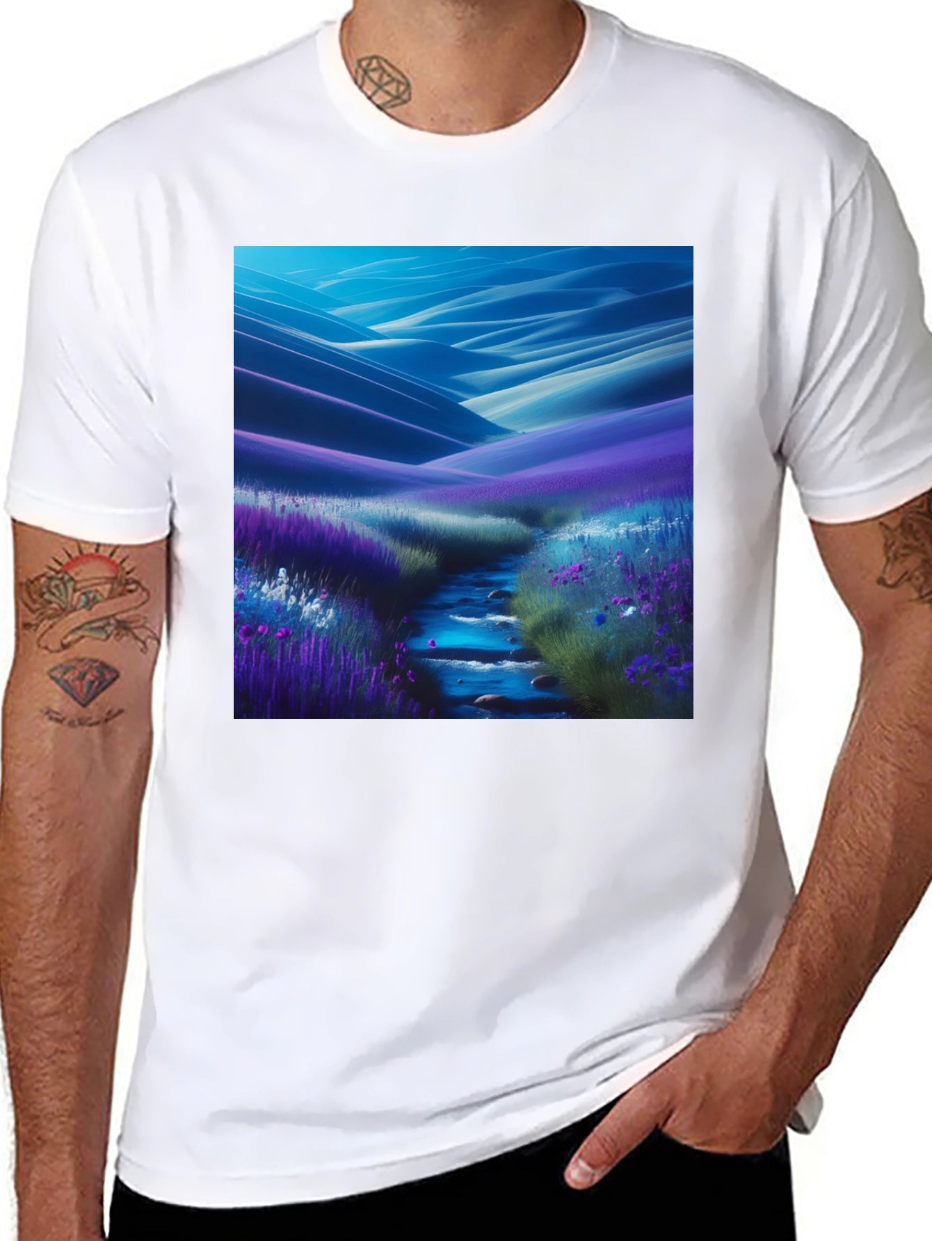 Nature Stream Graphic Tee