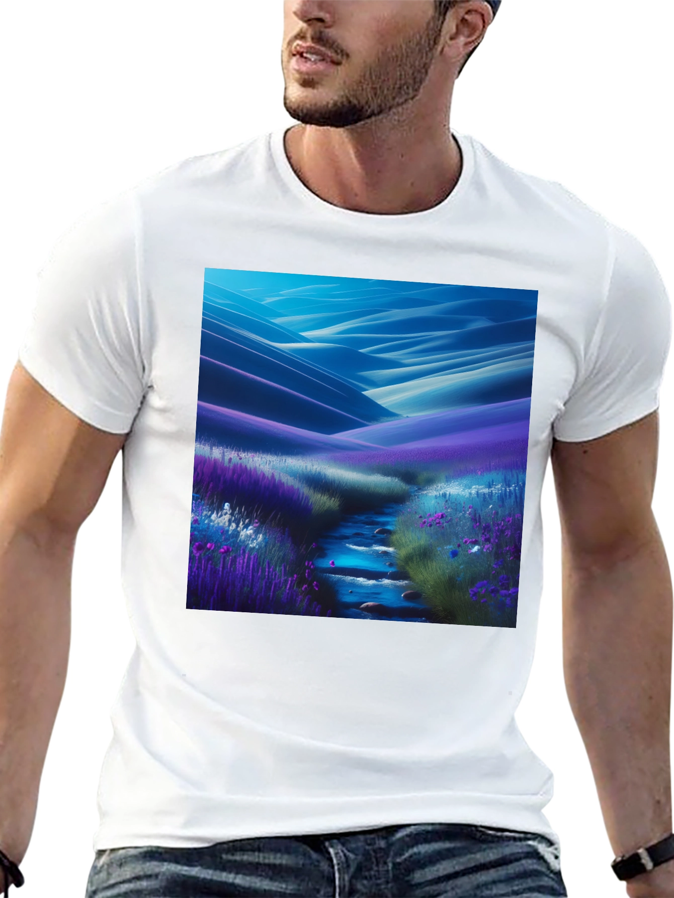 Nature Stream Graphic Tee