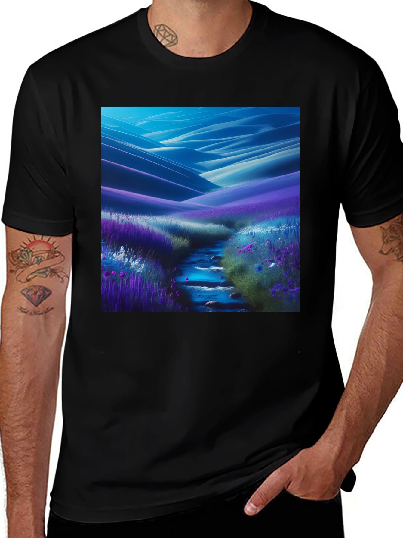 Nature Stream Graphic Tee