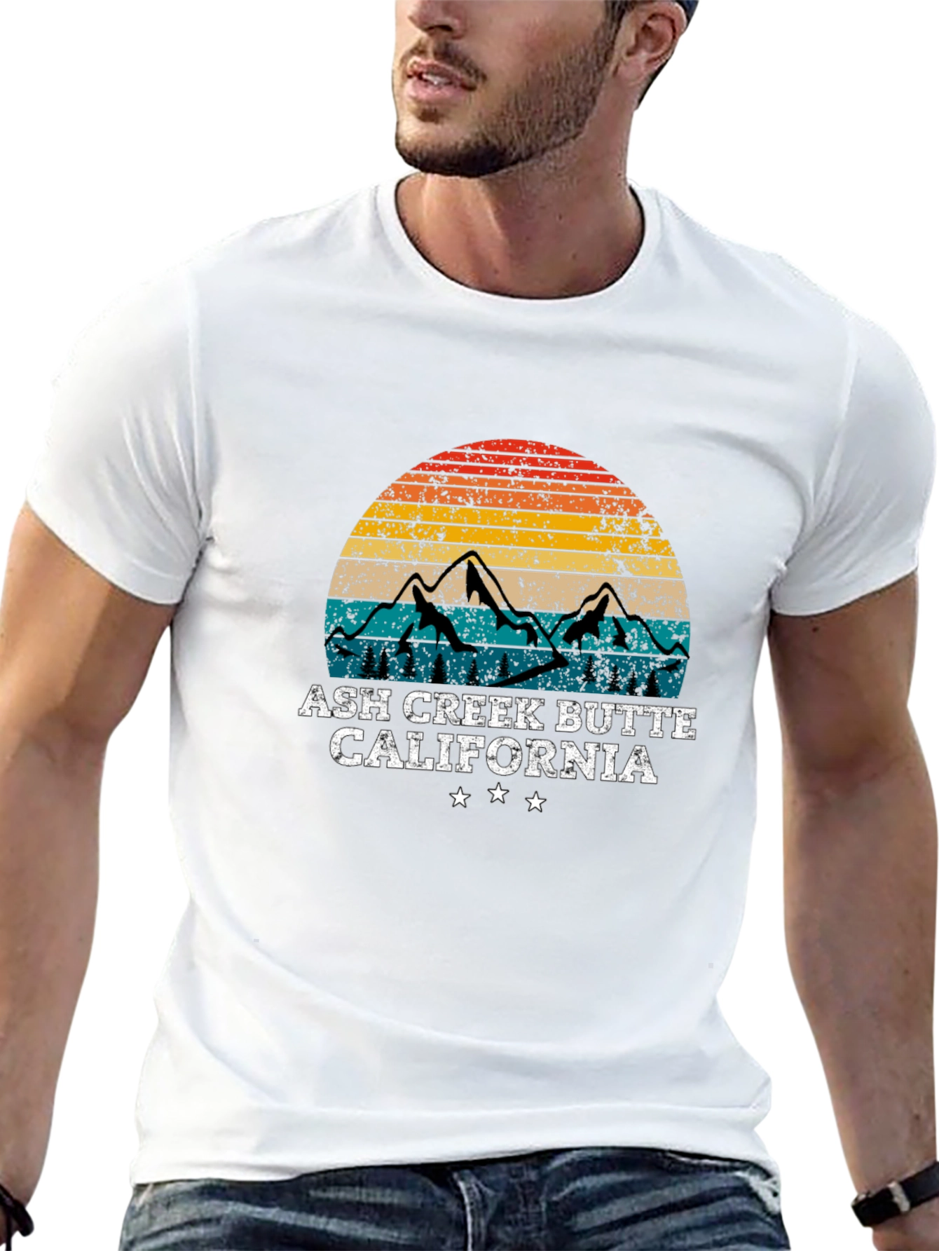 Ash Creek Butte California Graphic Tee