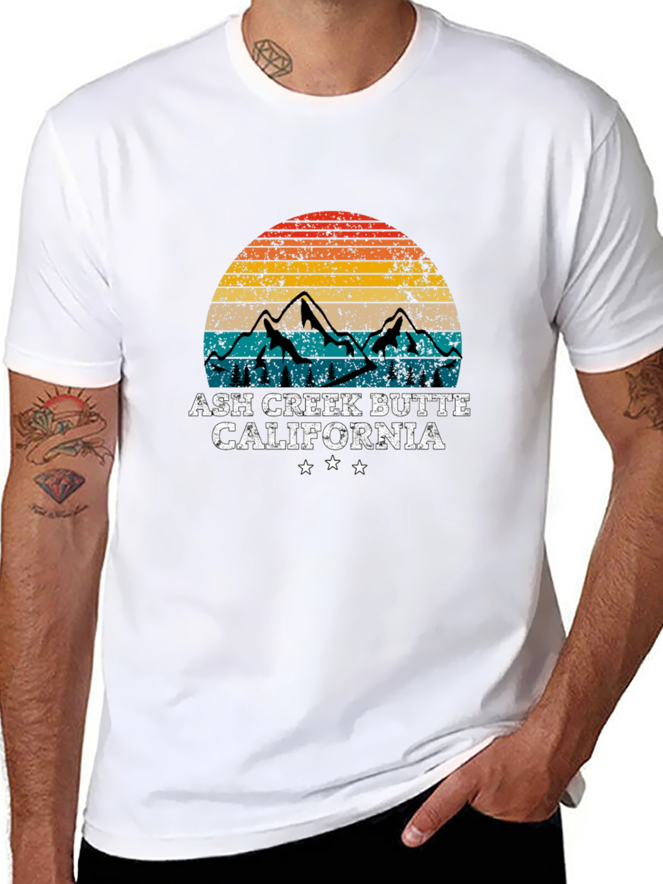 Ash Creek Butte California Graphic Tee