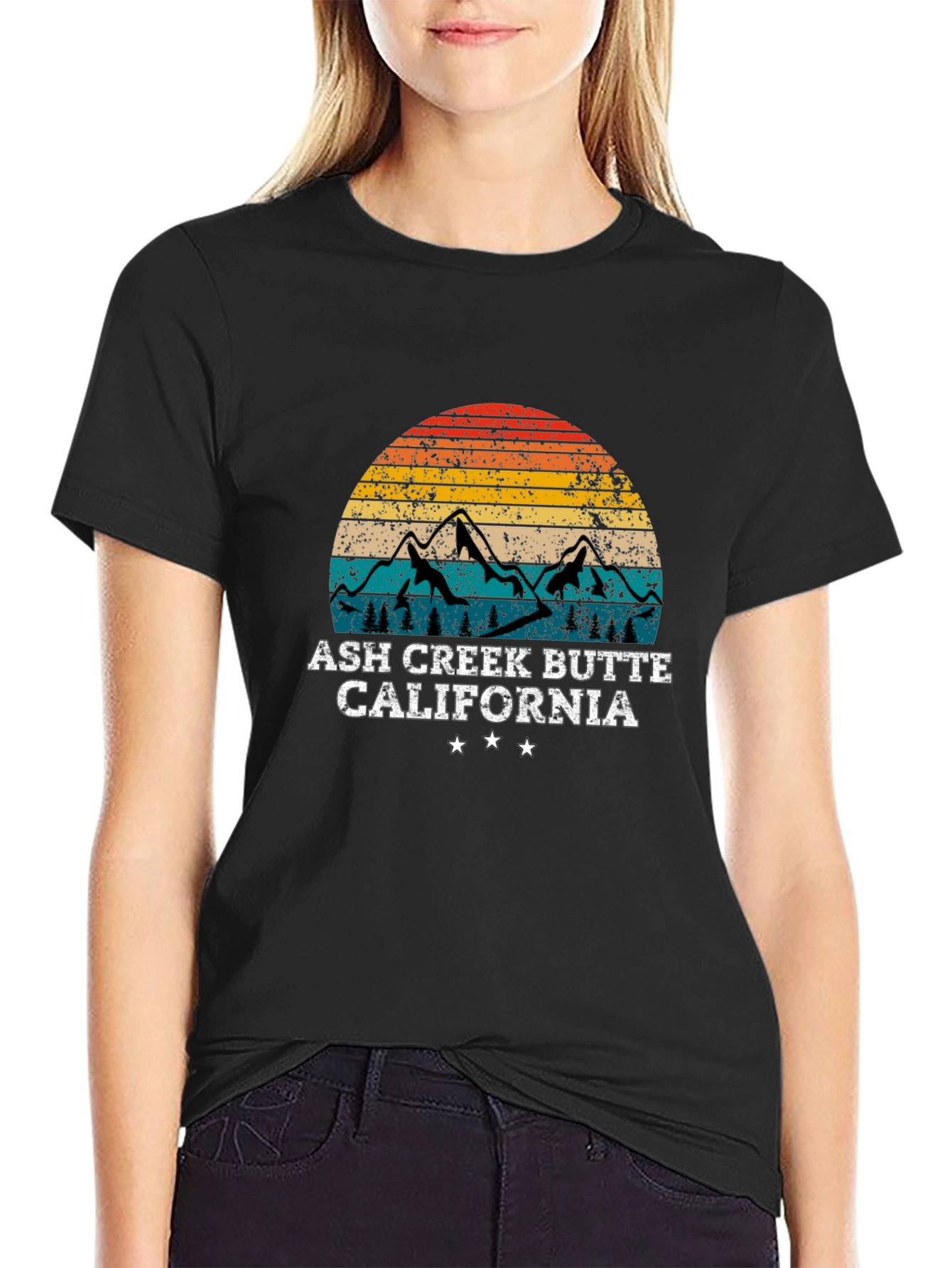 Ash Creek Butte California Graphic Tee