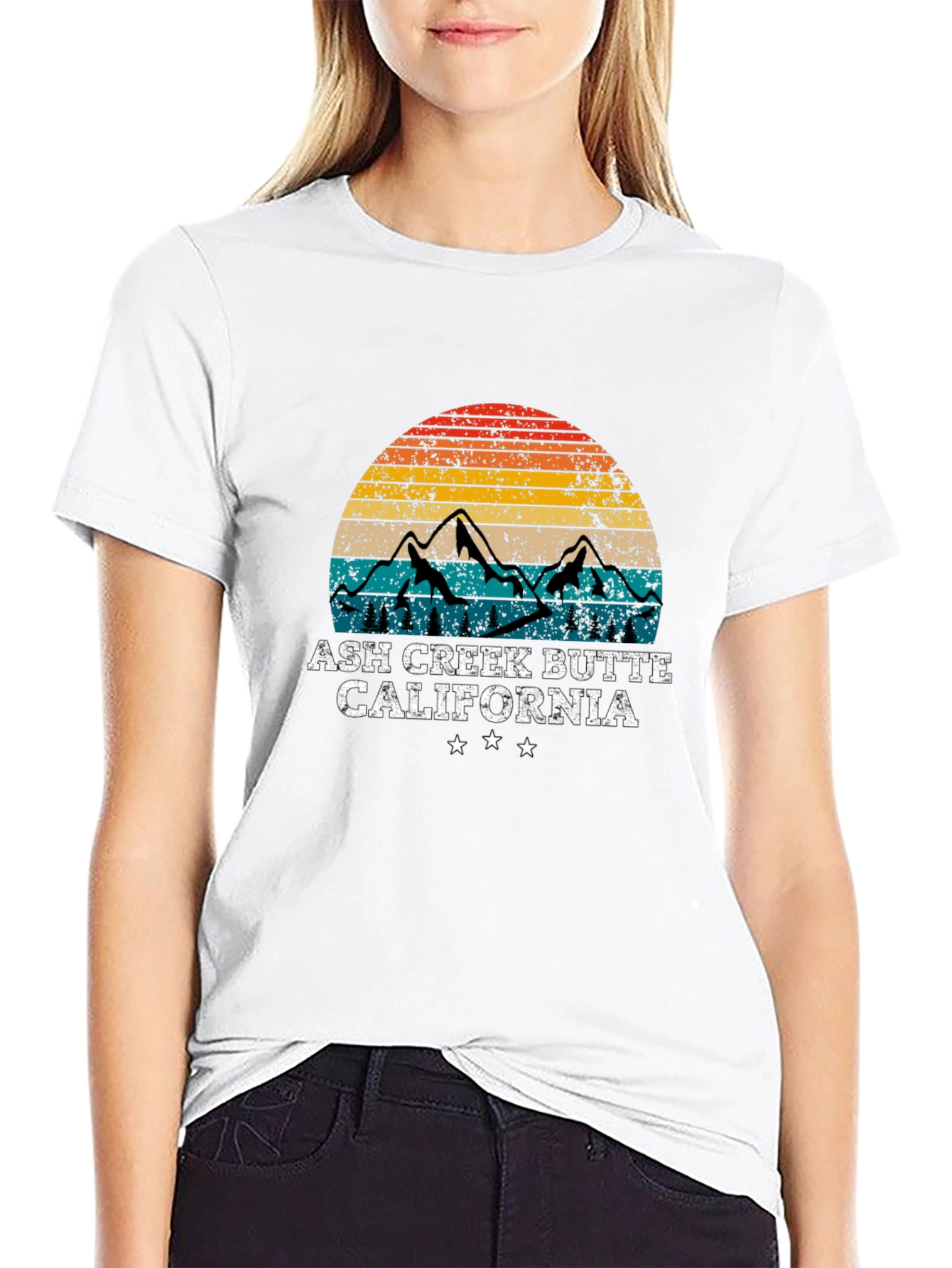 Ash Creek Butte California Graphic Tee