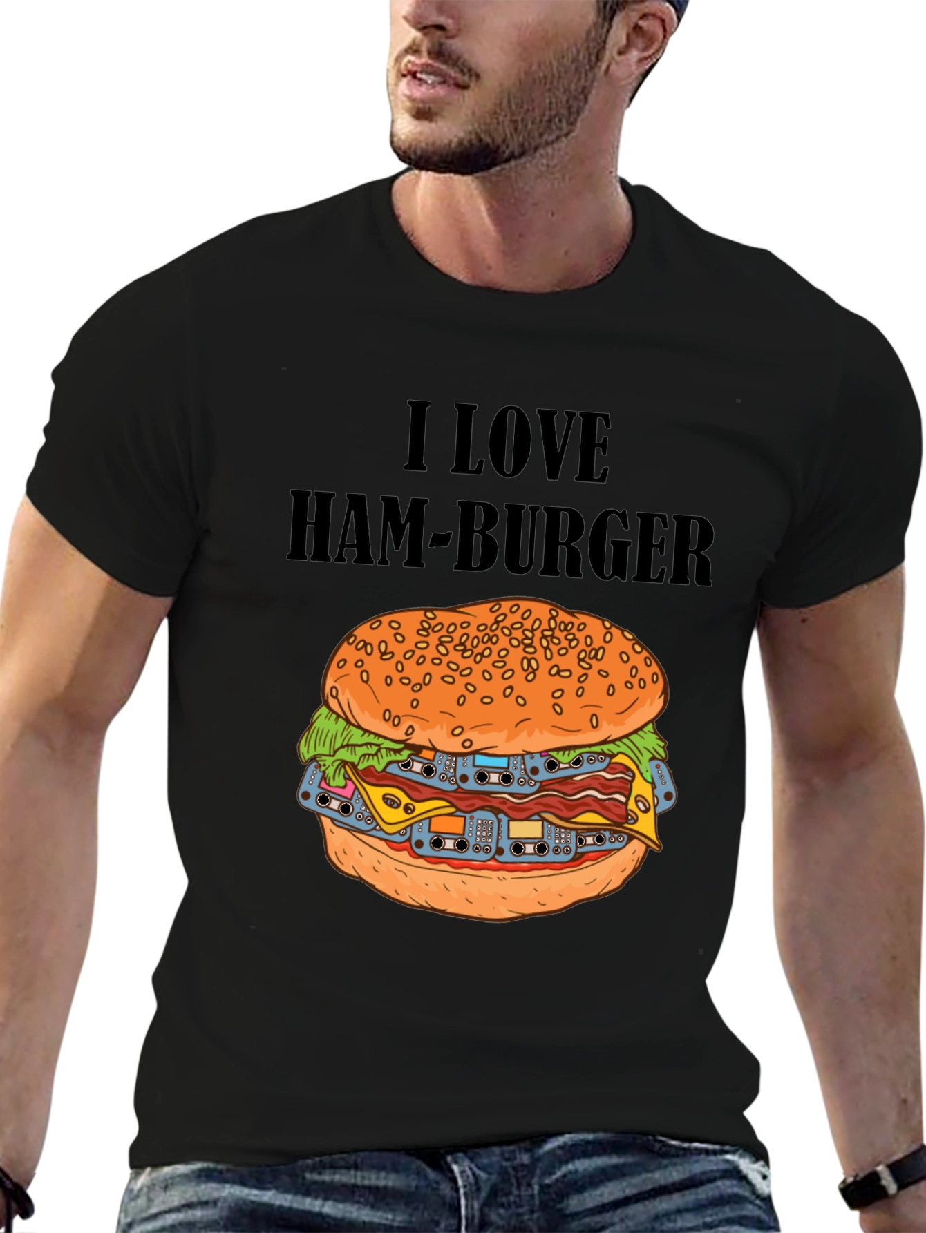 I Love Ham-Burger T-Shirt