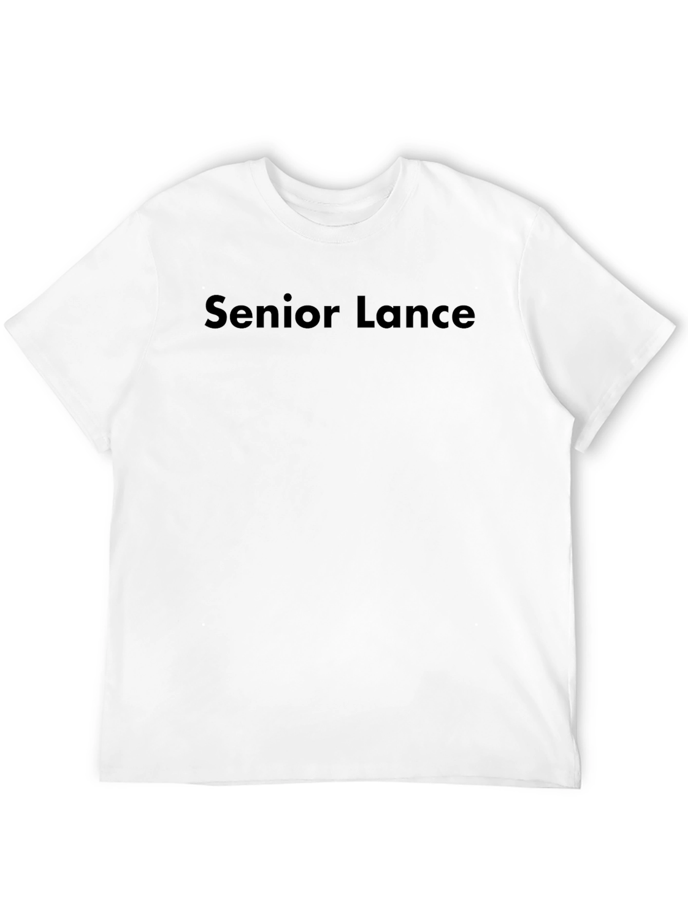 Senior Lance Graphic Tee - Black