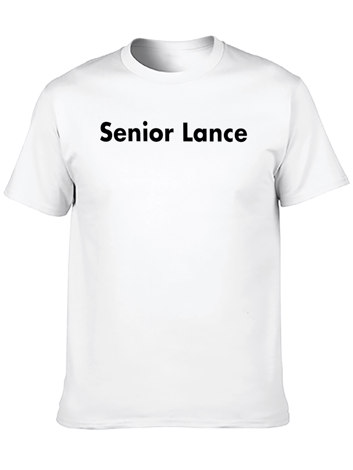 Senior Lance Graphic Tee - Black