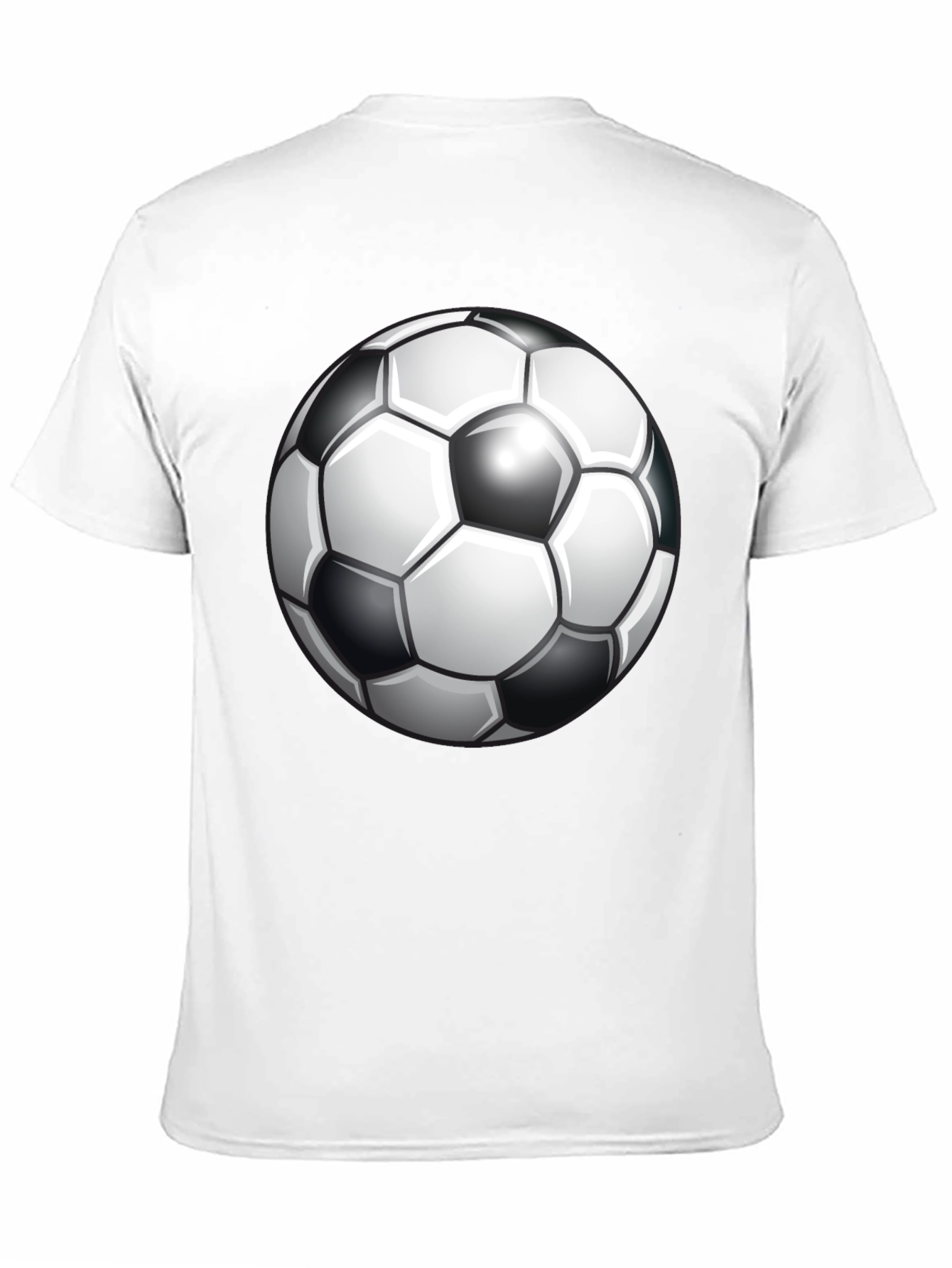 Soccer Ball Graphic Tee - Classic Design