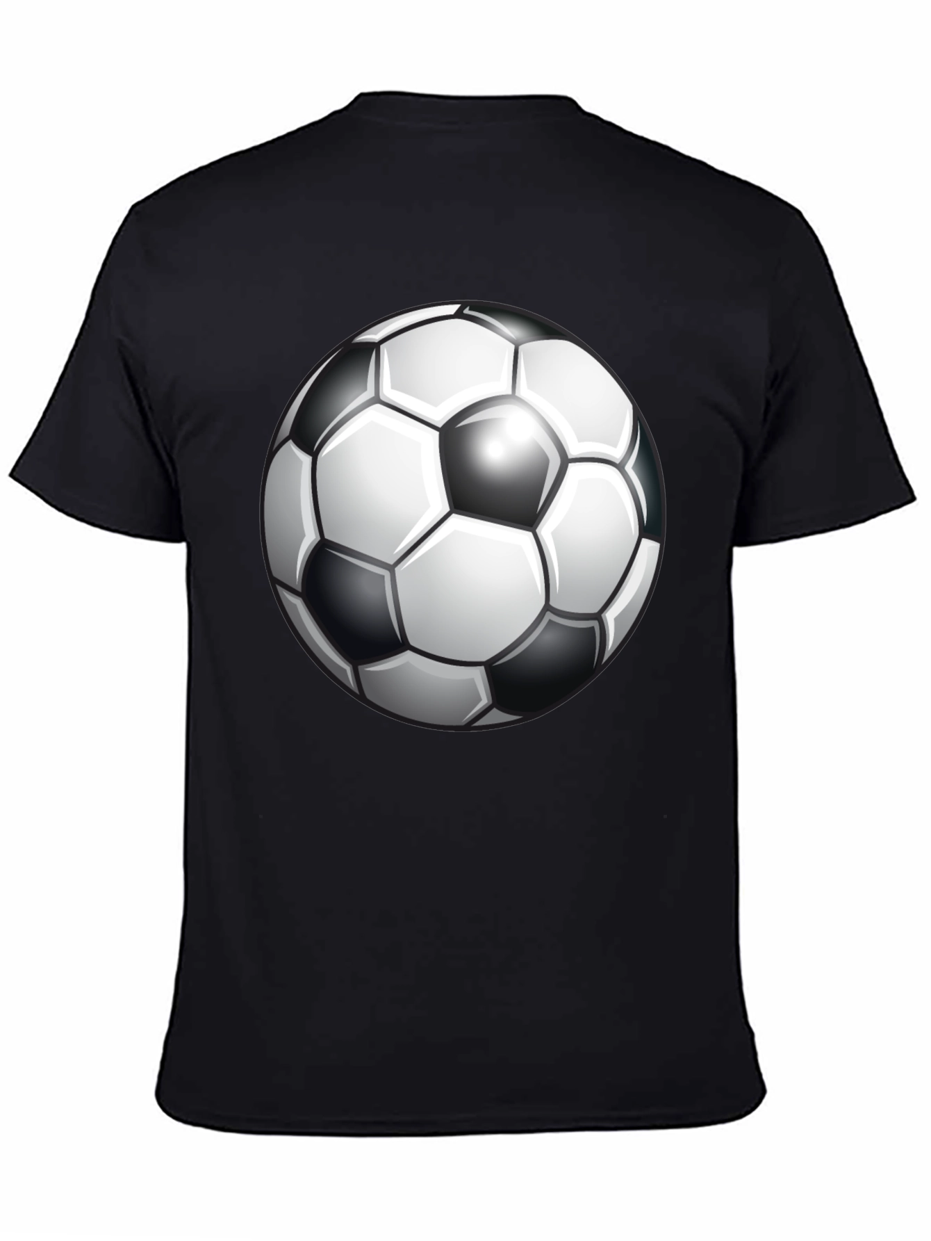 Soccer Ball Graphic Tee - Classic Design