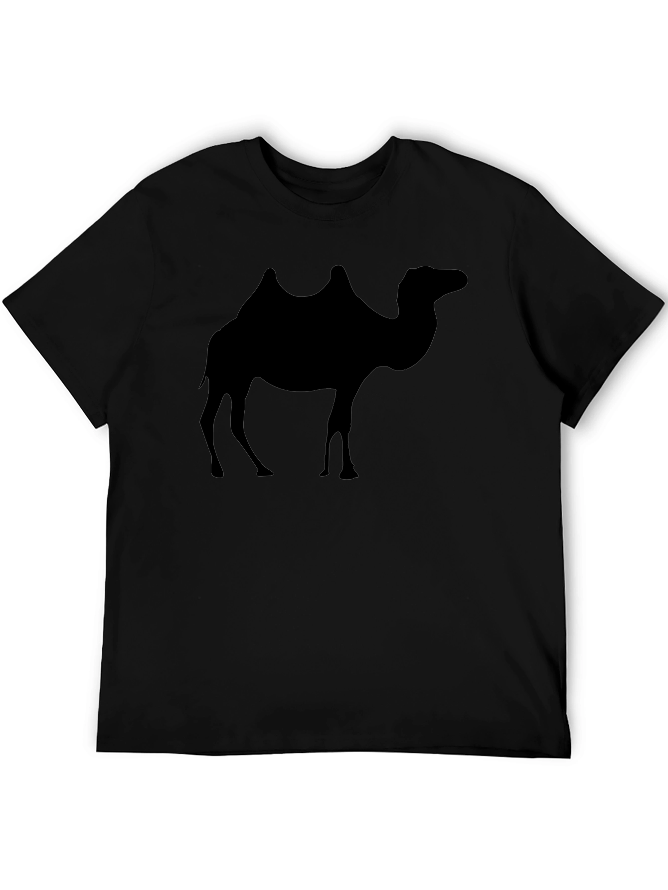 Camel Silhouette Black T-Shirt