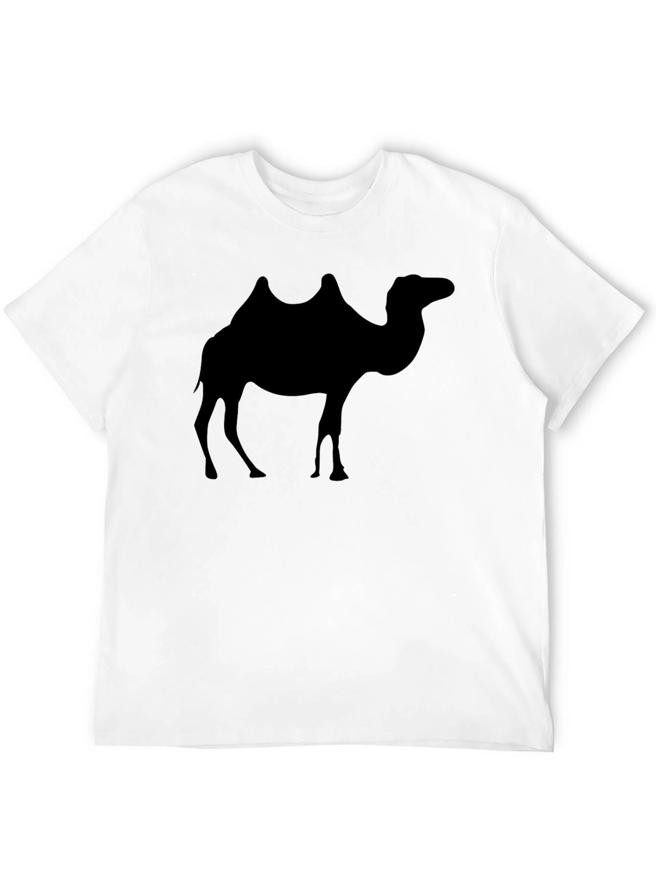 Camel Silhouette Black T-Shirt