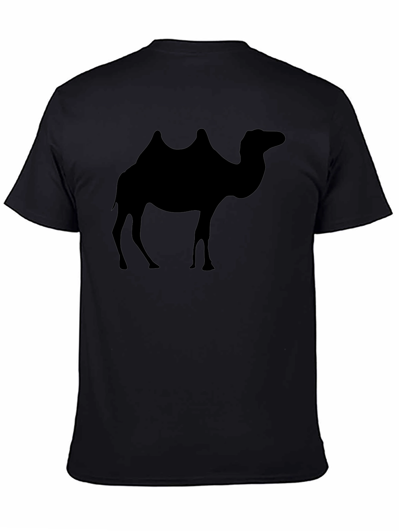 Camel Silhouette Black T-Shirt