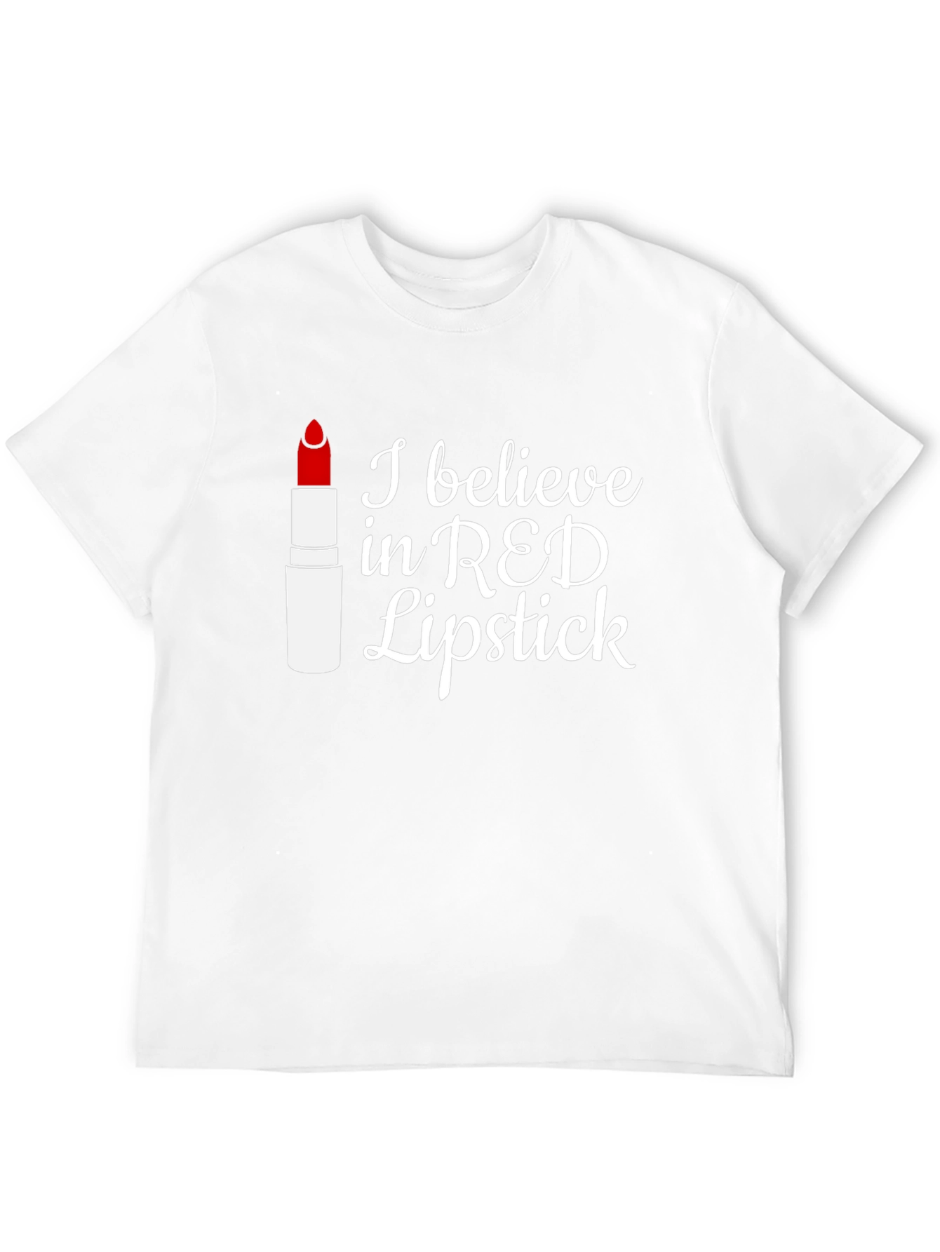 Red Lipstick Believer T-Shirt