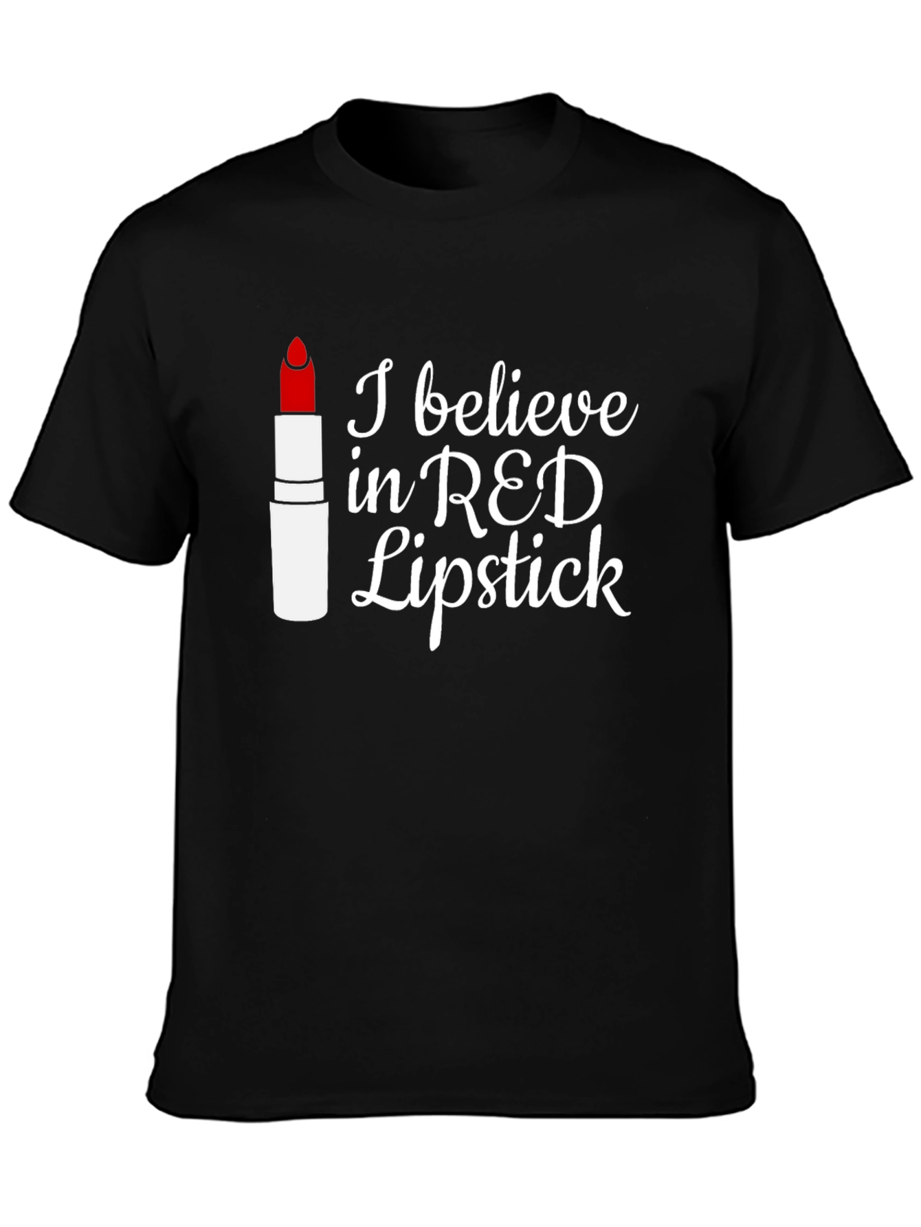 Red Lipstick Believer T-Shirt