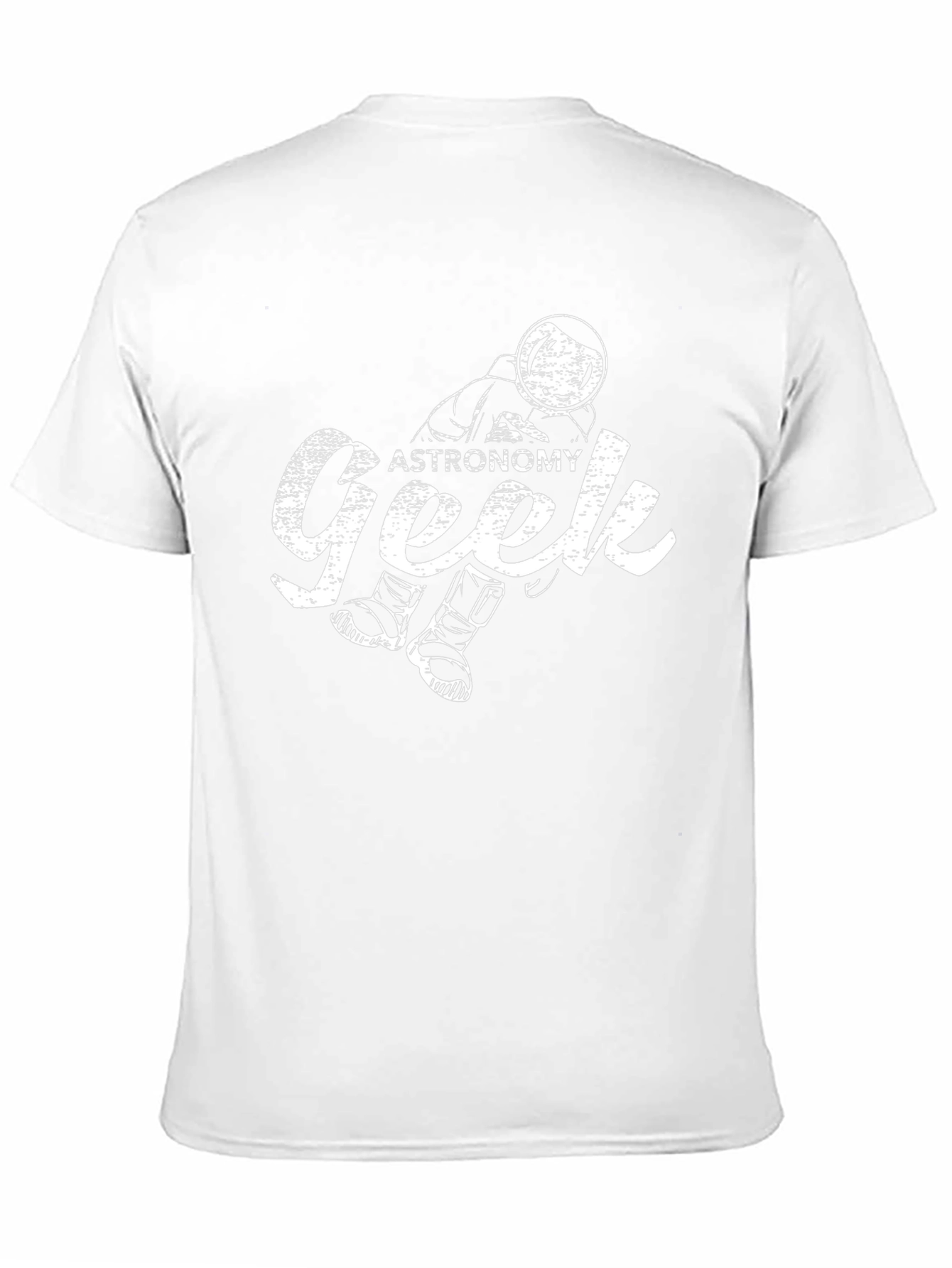 Astronomy Geek Graphic T-Shirt - Unisex Black Tee