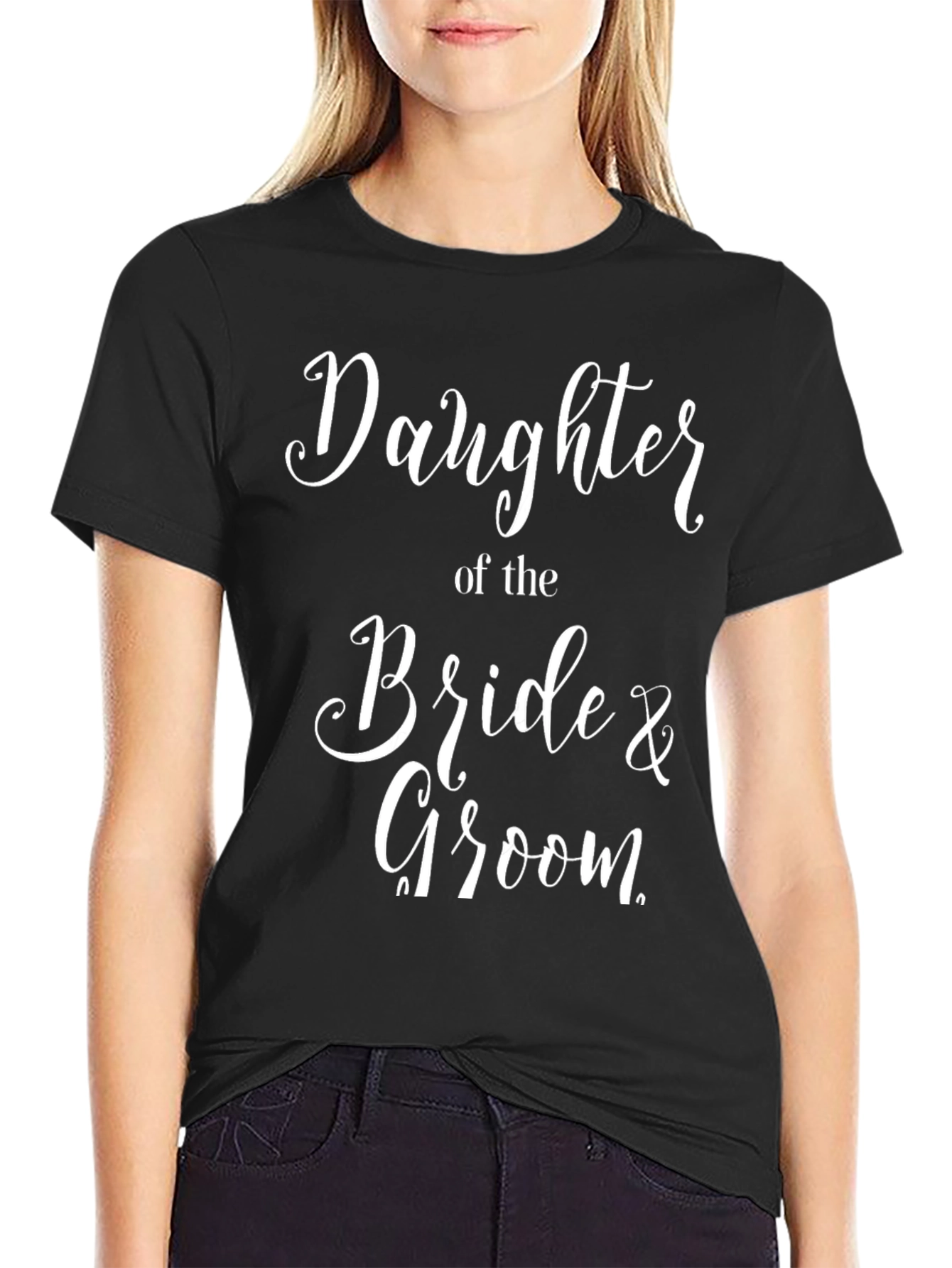 Daughter of the Bride & Groom Wedding T-Shirt