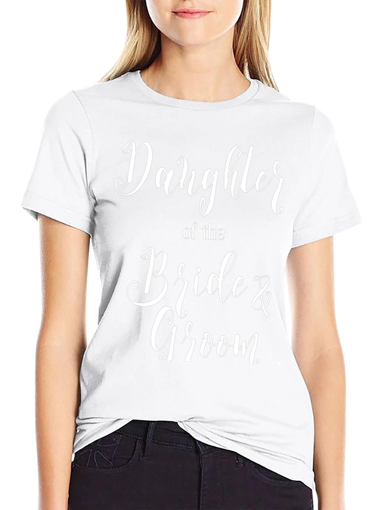 Daughter of the Bride & Groom Wedding T-Shirt