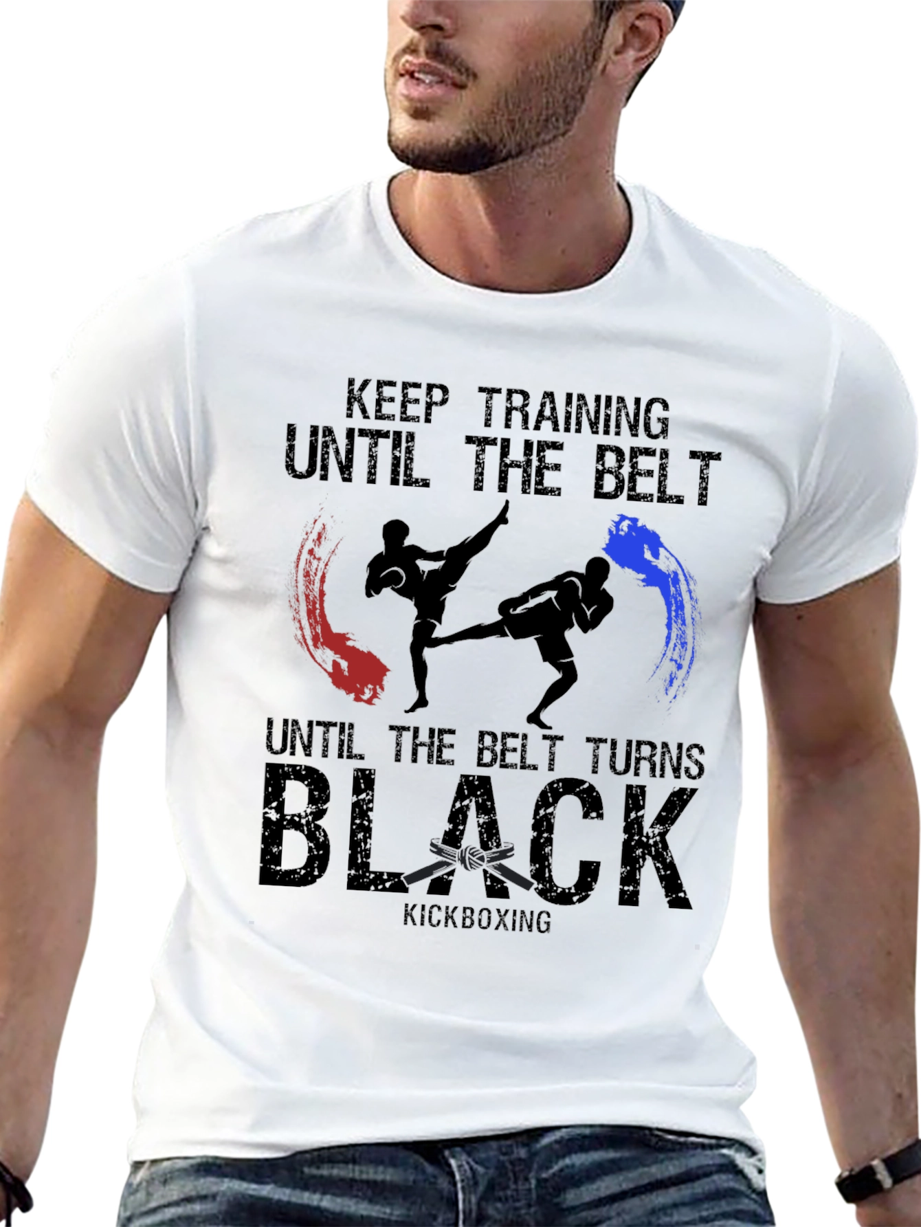 Kickboxing Black Belt Training T-Shirt