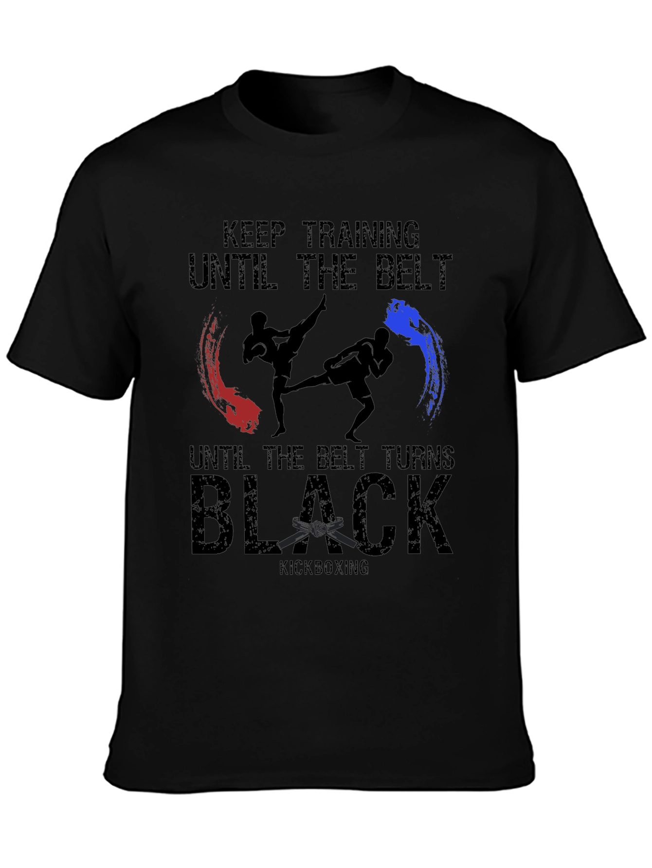 Kickboxing Black Belt Training T-Shirt