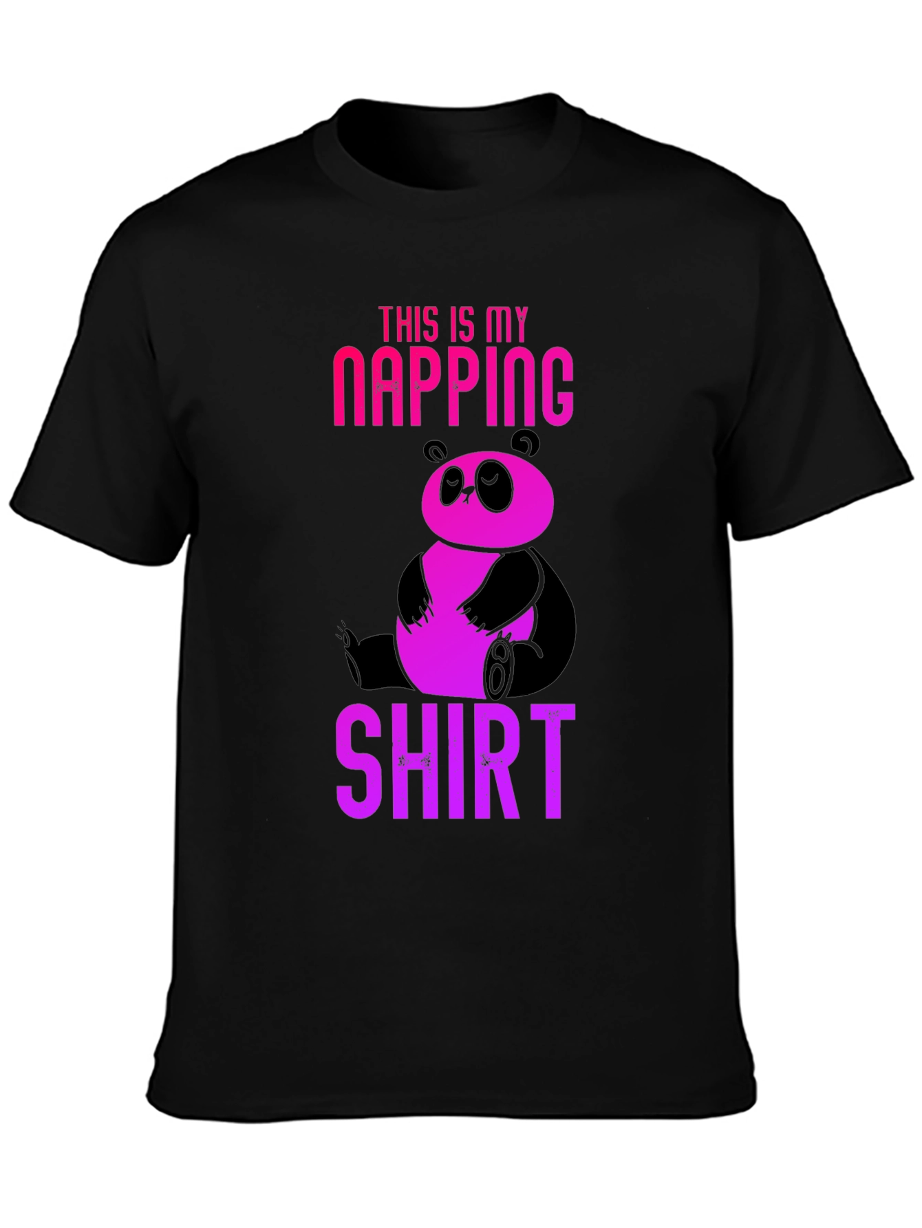 Napping Panda T-Shirt - Cute & Comfy Sleepwear