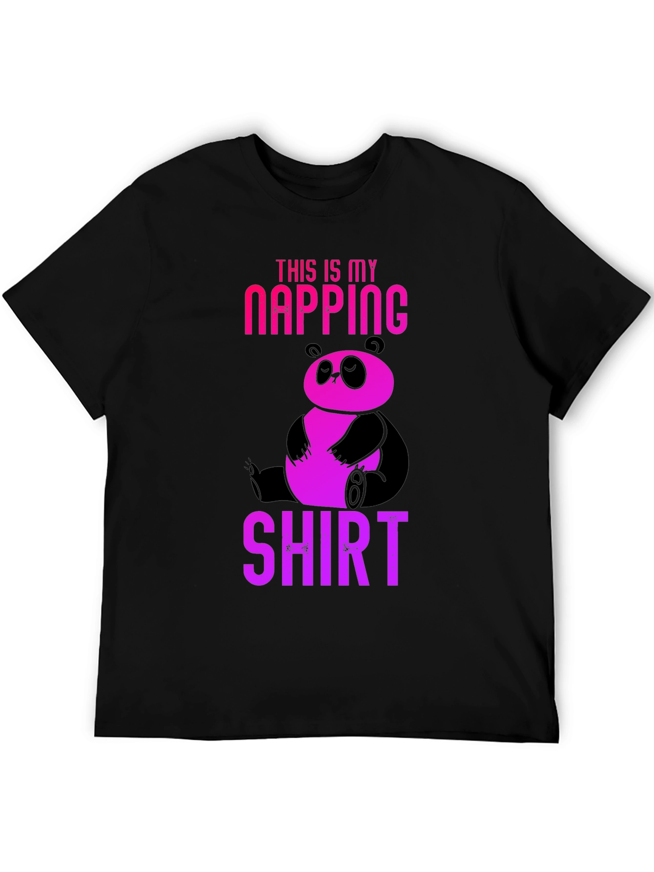 Napping Panda T-Shirt - Cute & Comfy Sleepwear
