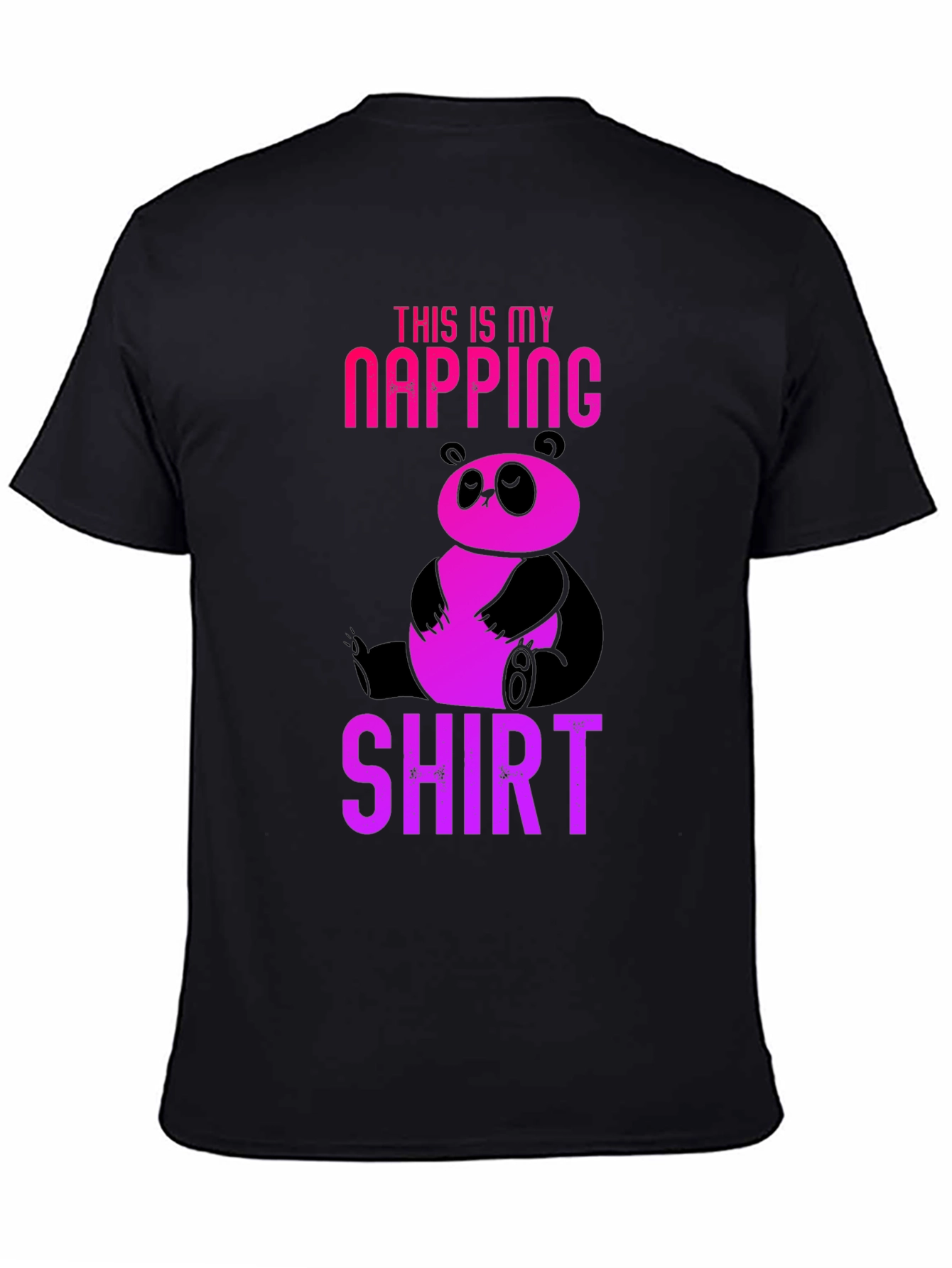 Napping Panda T-Shirt - Cute & Comfy Sleepwear