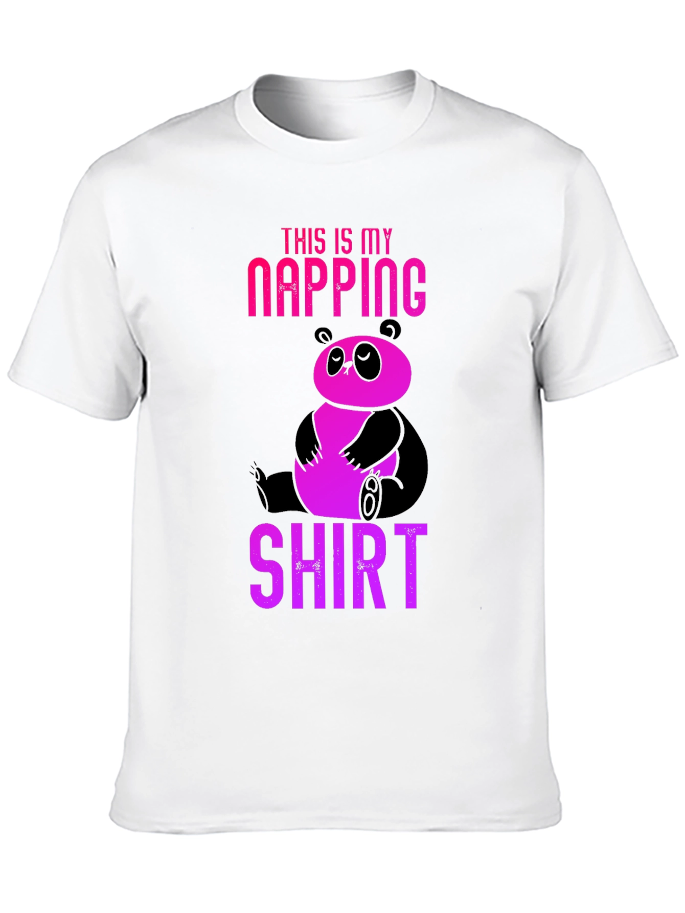 Napping Panda T-Shirt - Cute & Comfy Sleepwear