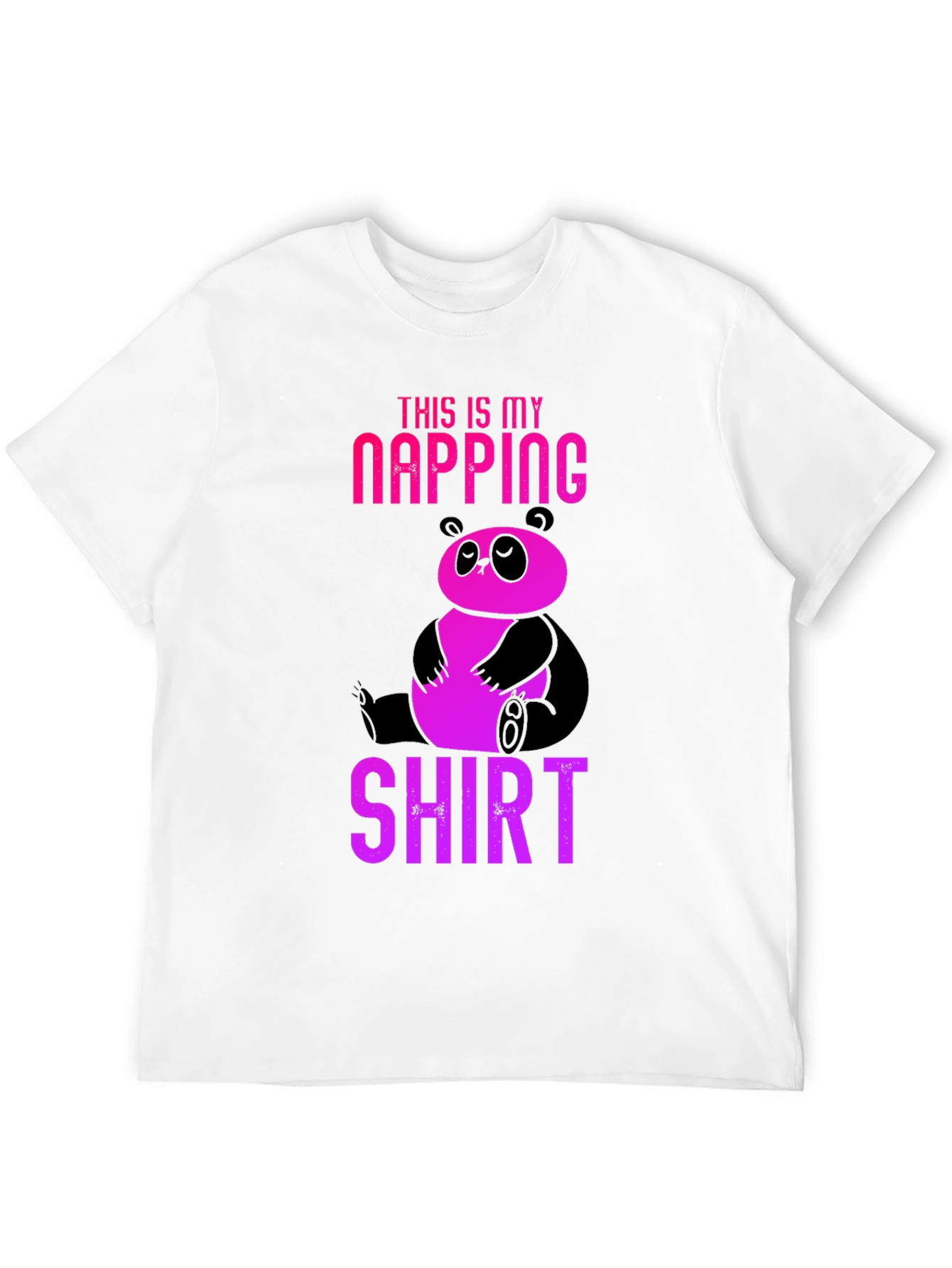 Napping Panda T-Shirt - Cute & Comfy Sleepwear