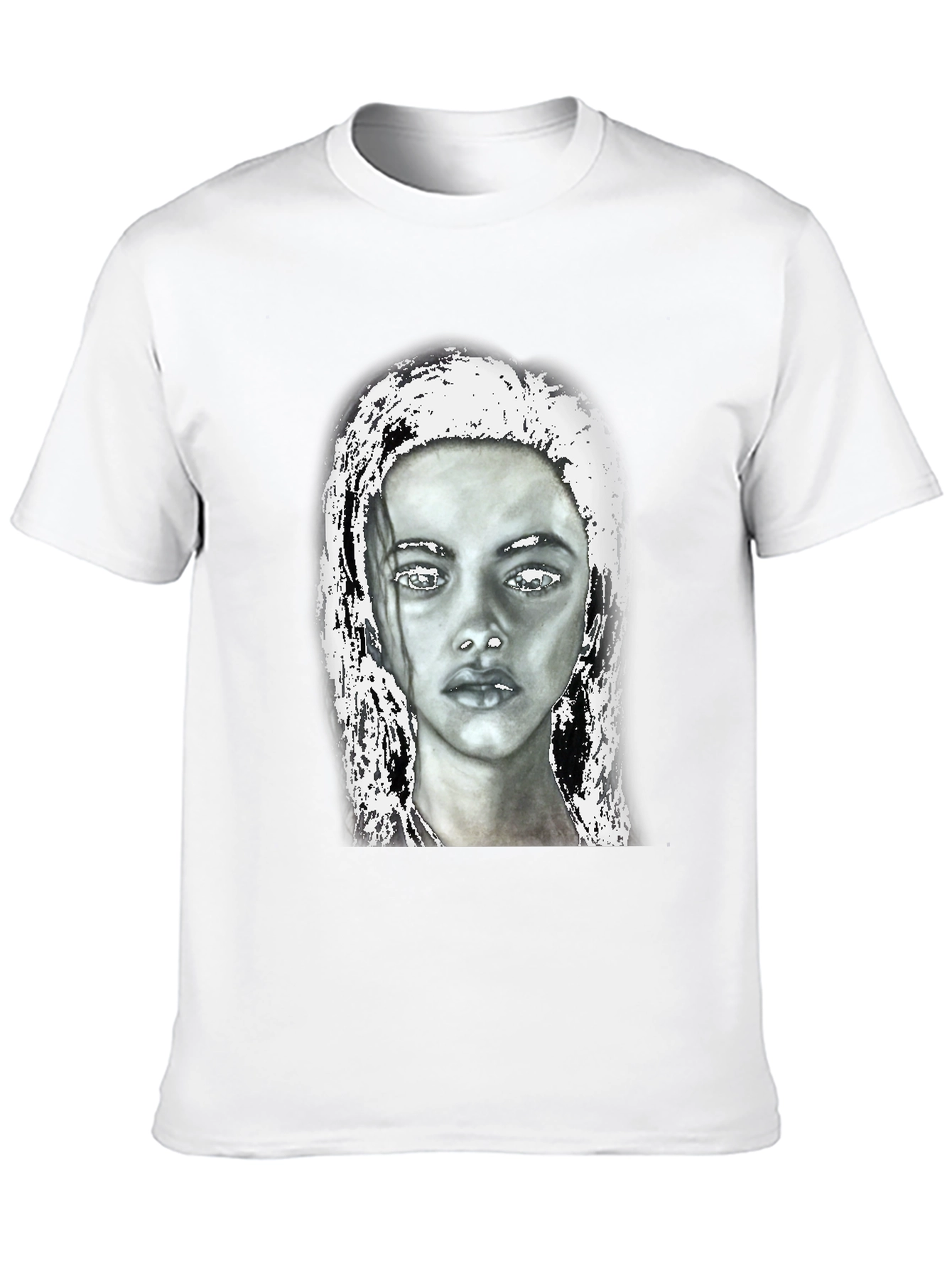 Black Graphic Tee - Portrait