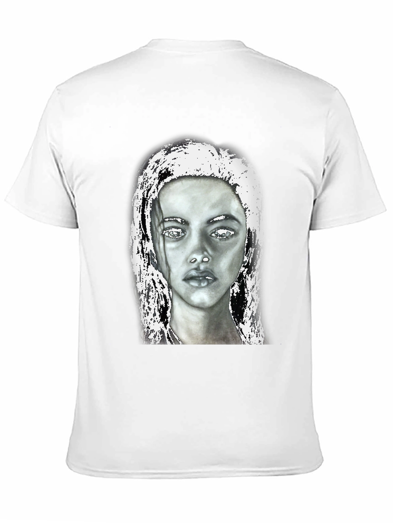 Black Graphic Tee - Portrait