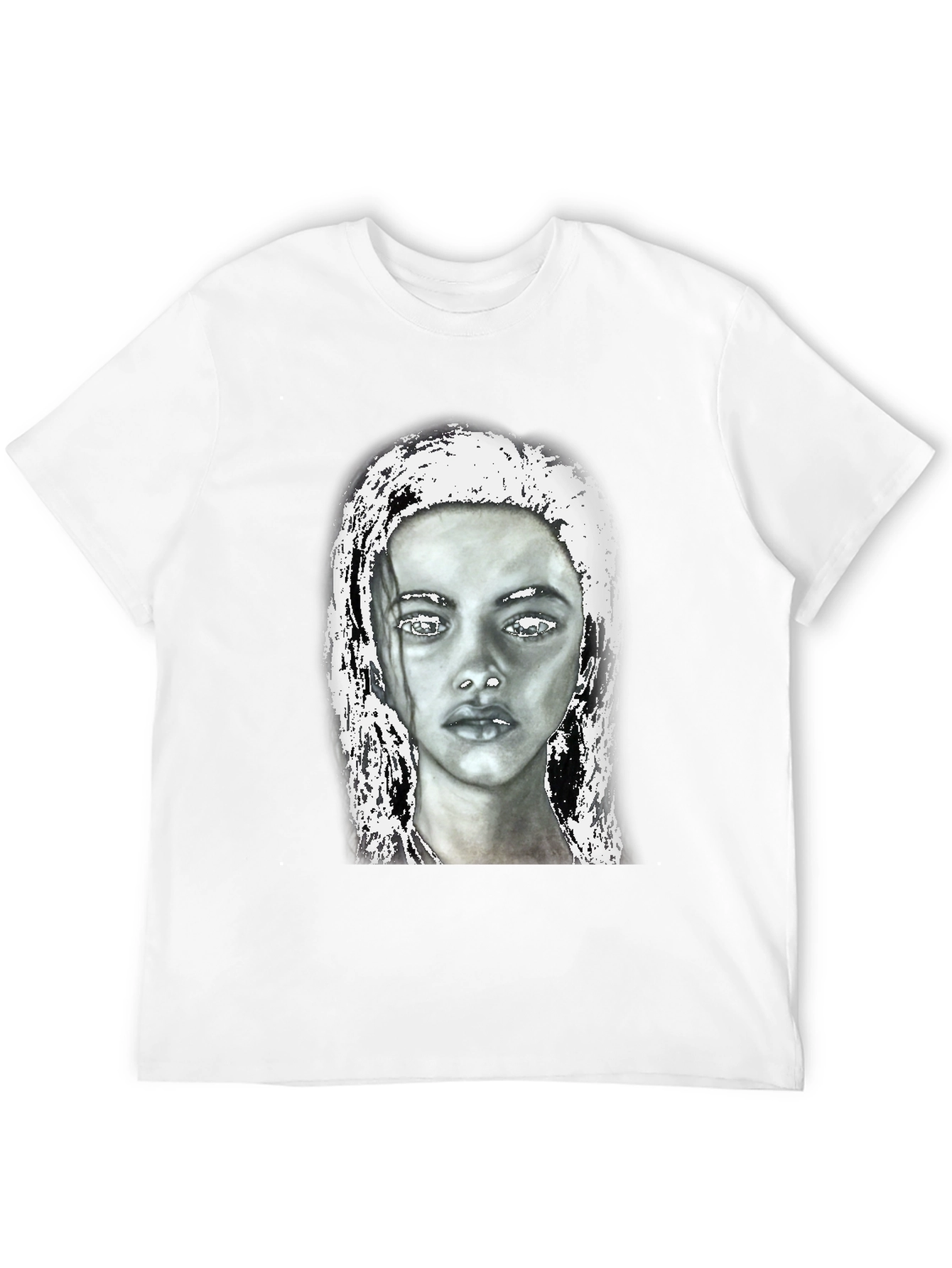 Black Graphic Tee - Portrait