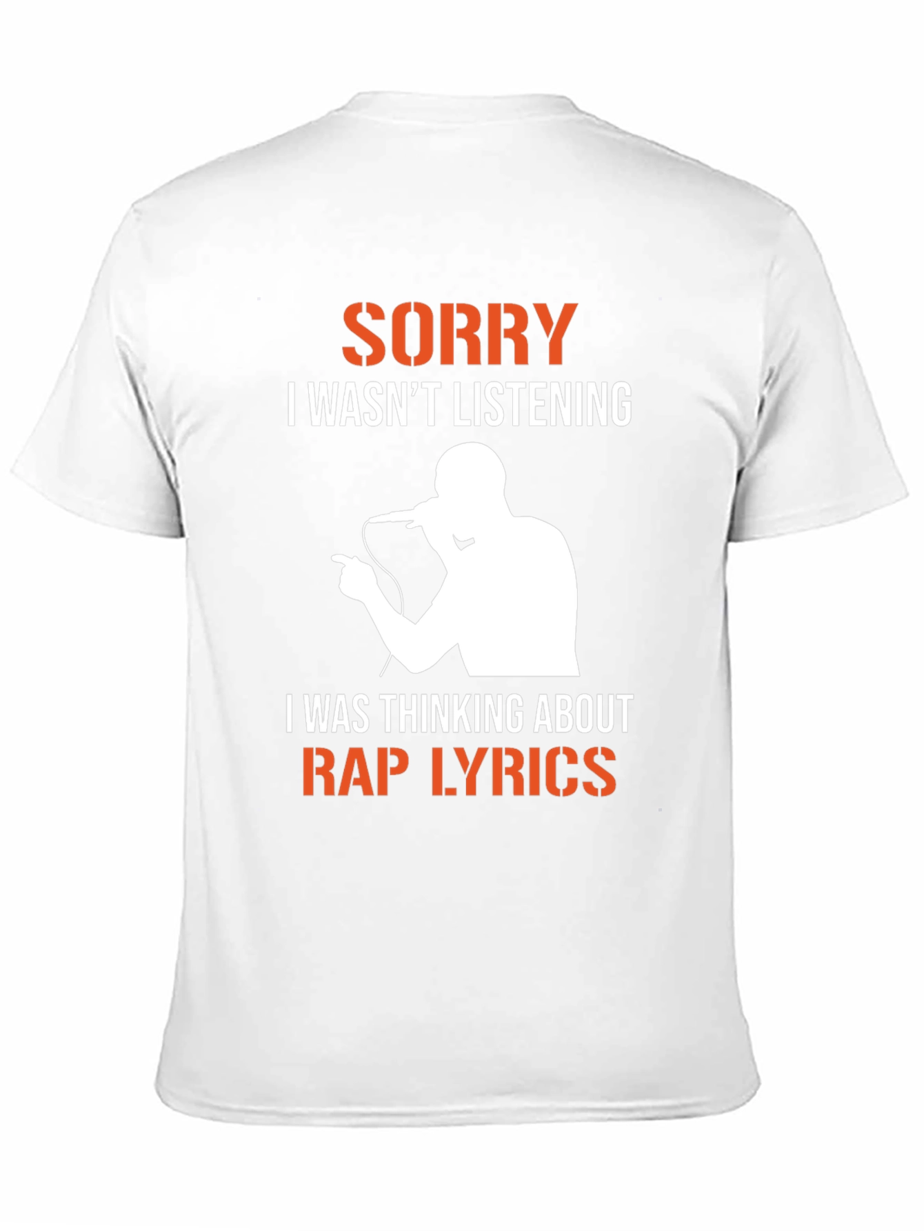 Rap Lyrics T-Shirt - Funny Musician Tee