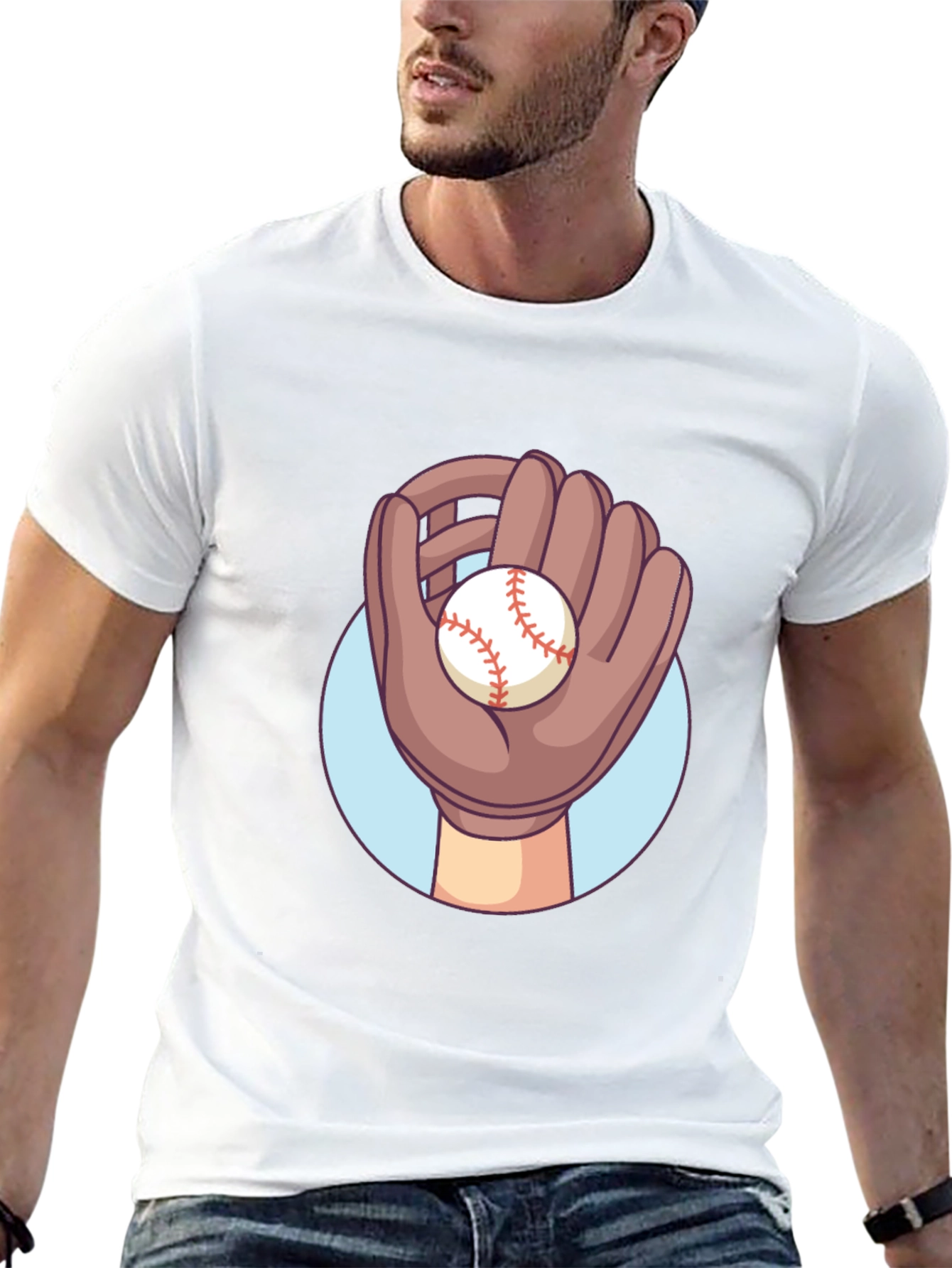 Baseball Glove Graphic Tee