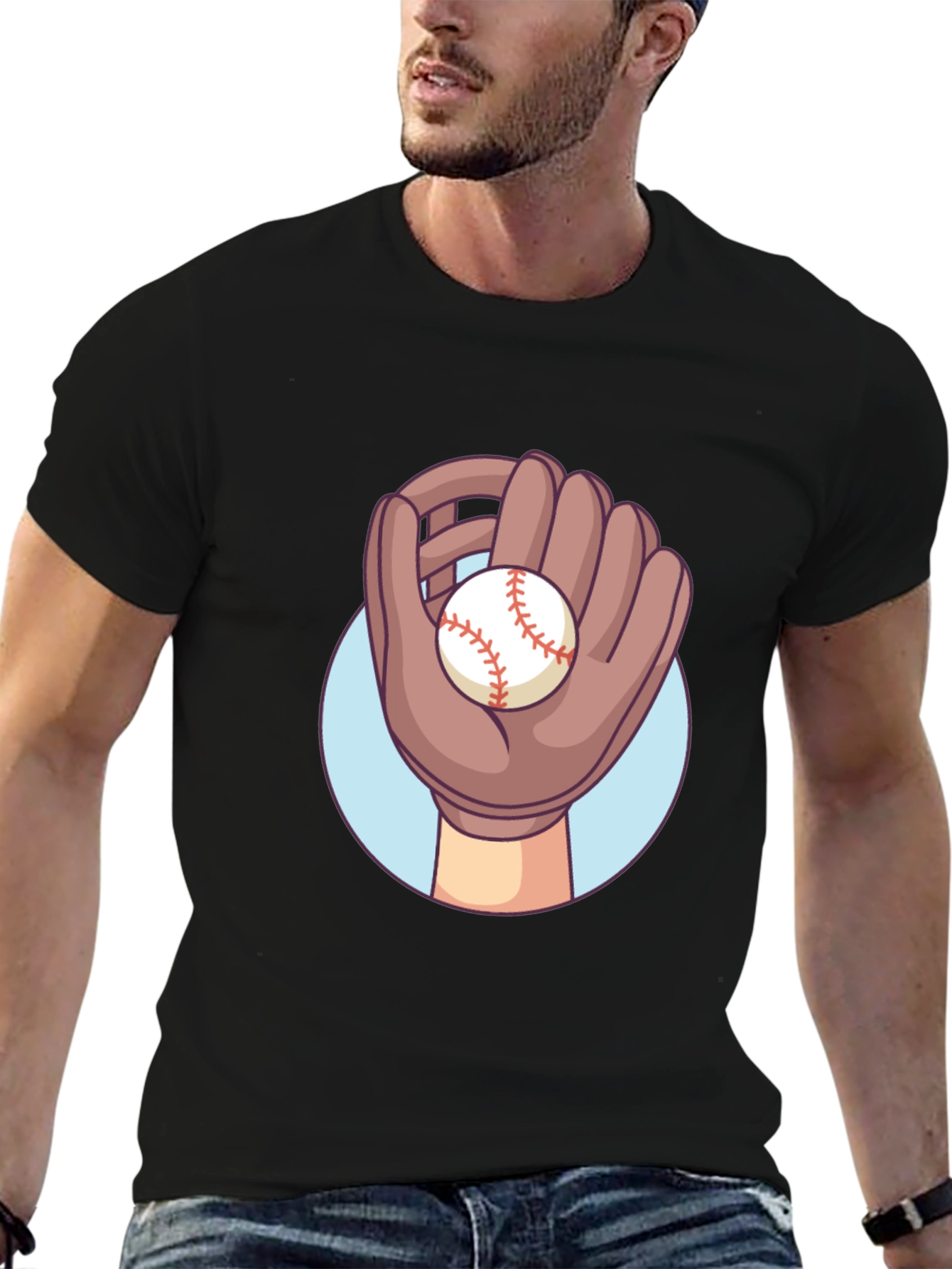 Baseball Glove Graphic Tee